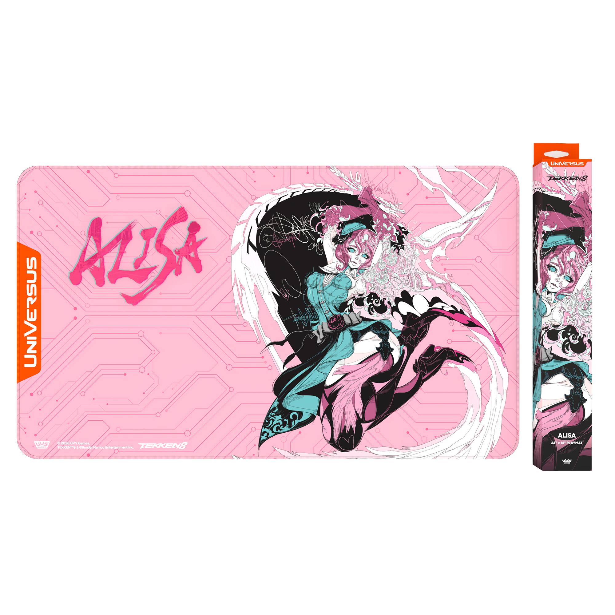 Tekken 8 UniVersus Alisa Bosconovitch Playmat