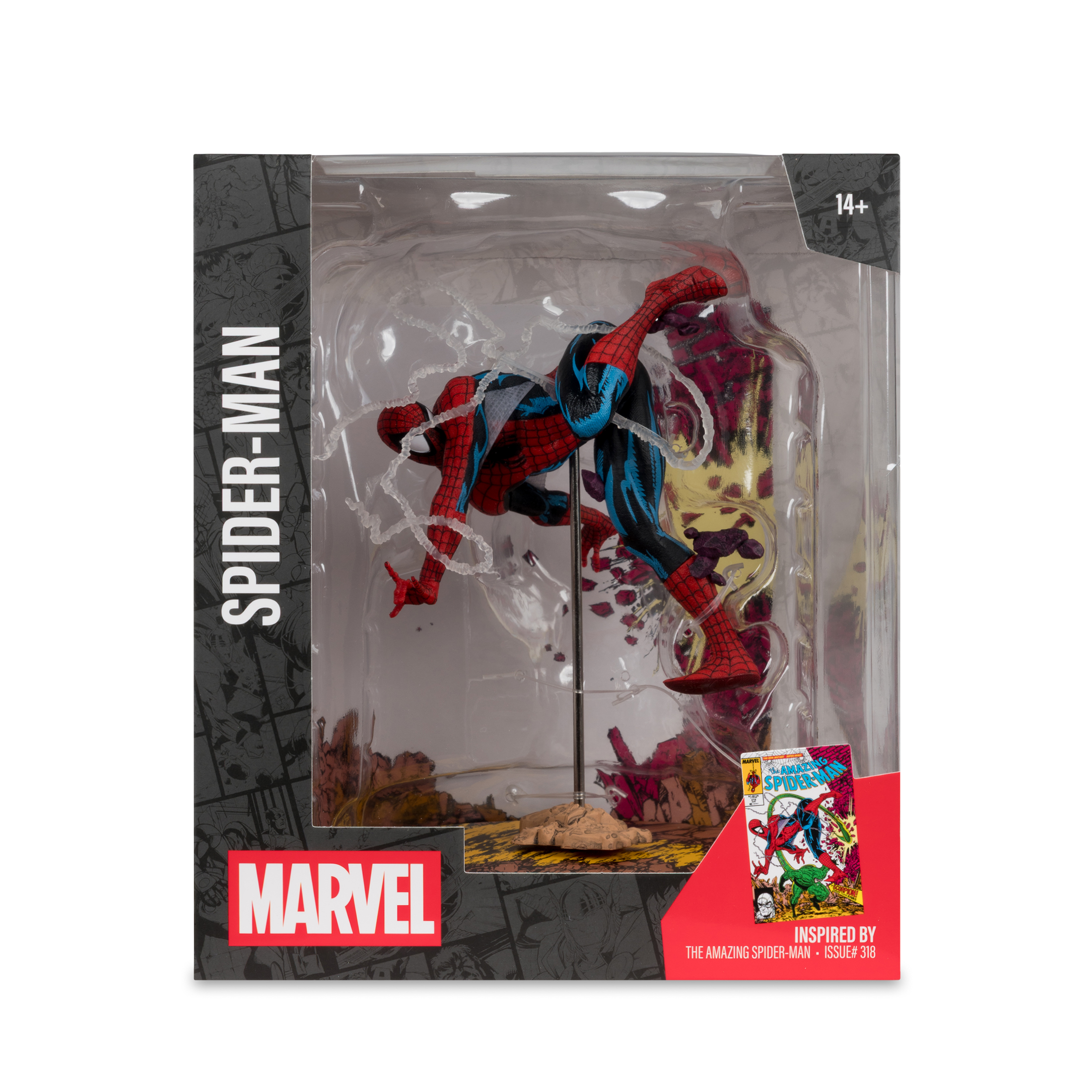 Marvel Comics Spider-Man (Amazing Spider-Man #318) 1/10 Scale Figure Gallery Image 10