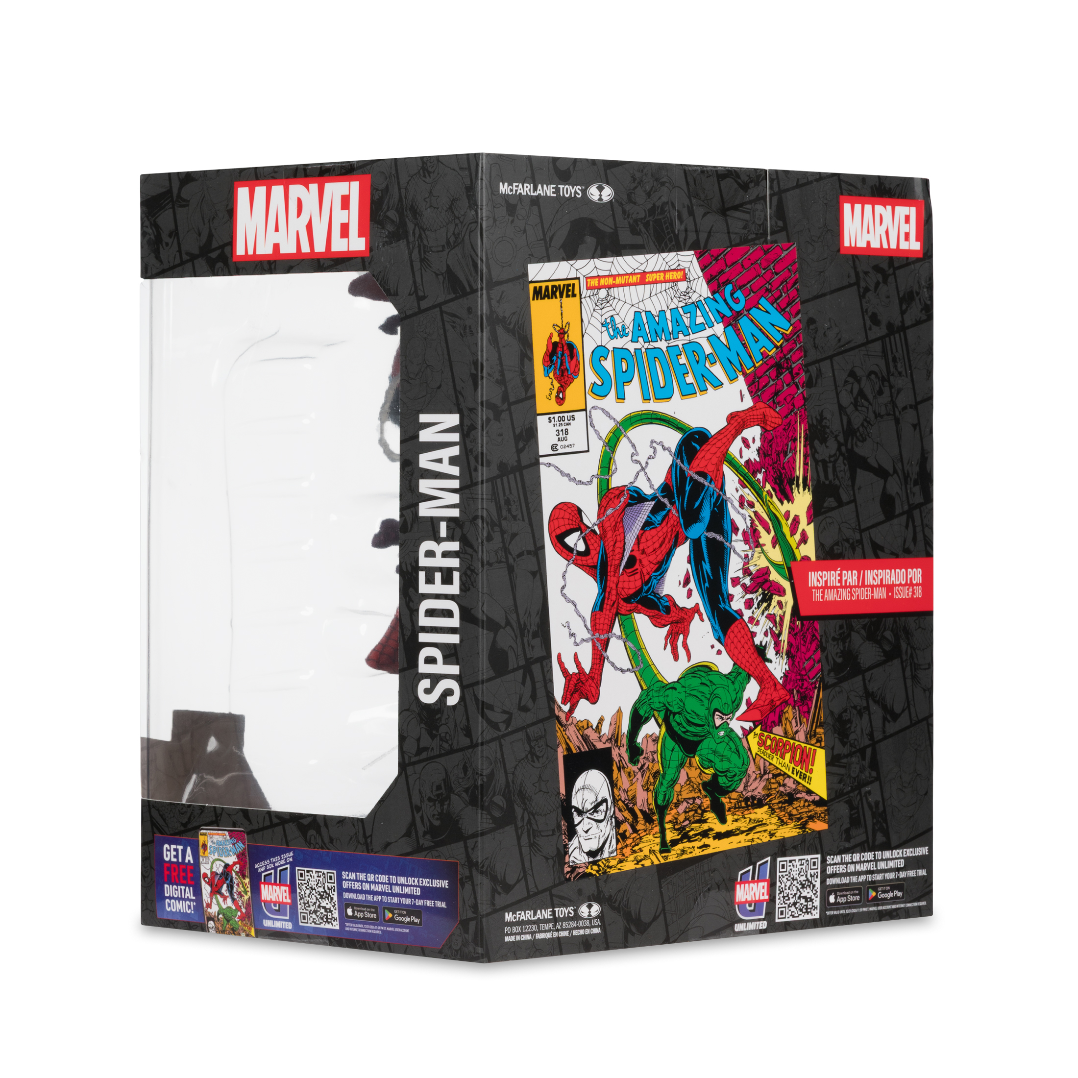 Marvel Comics Spider-Man (Amazing Spider-Man #318) 1/10 Scale Figure Gallery Image 12