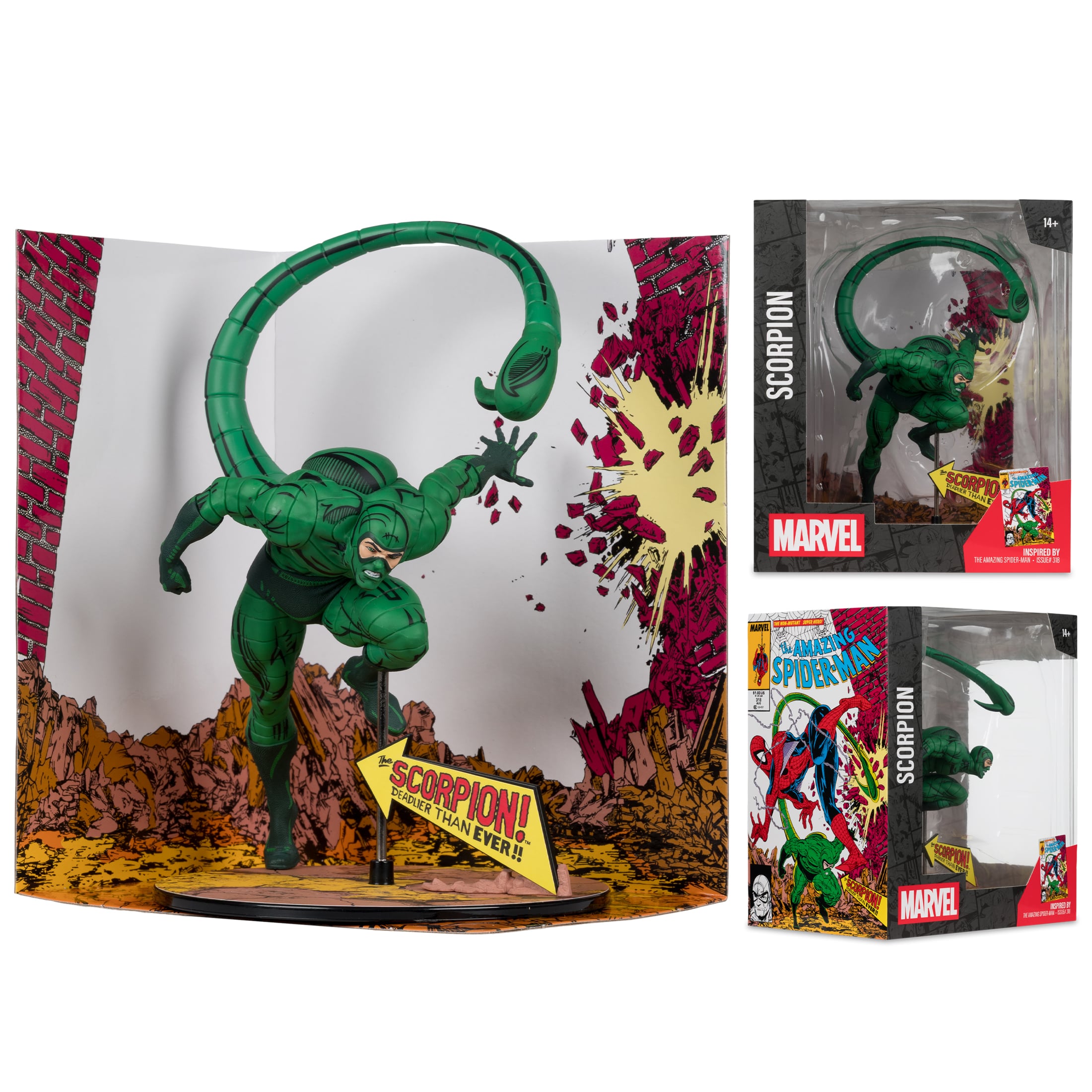 Marvel Comics Scorpion (Amazing Spider-Man #318) 1/10 Scale Figure Gallery Image 9