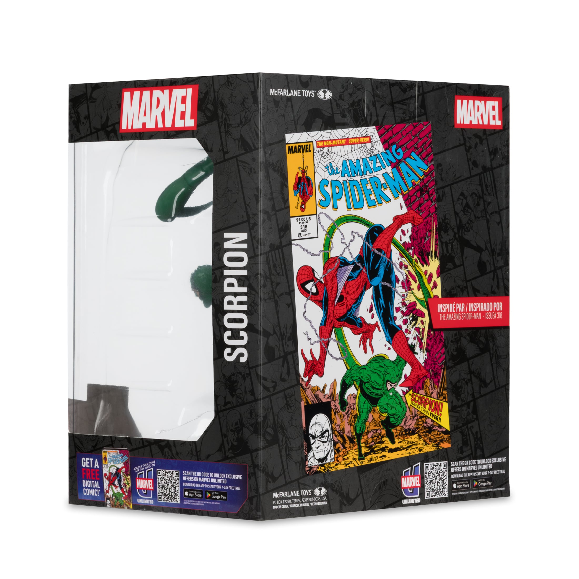Marvel Comics Scorpion (Amazing Spider-Man #318) 1/10 Scale Figure Gallery Image 12