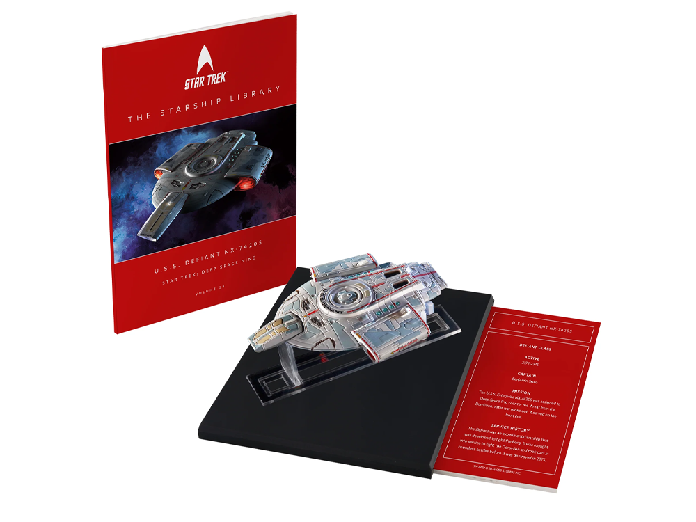Star Trek: Deep Space 9 The Starship Library USS Defiant NCC-74205