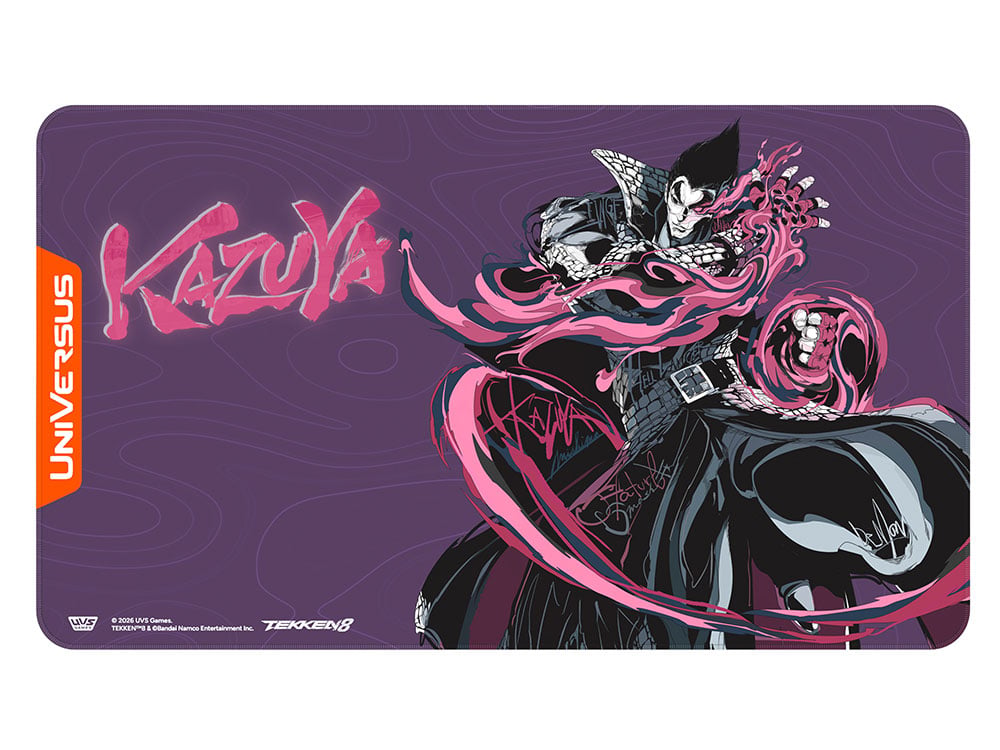 Tekken 8 UniVersus Kazuya Mishima Playmat