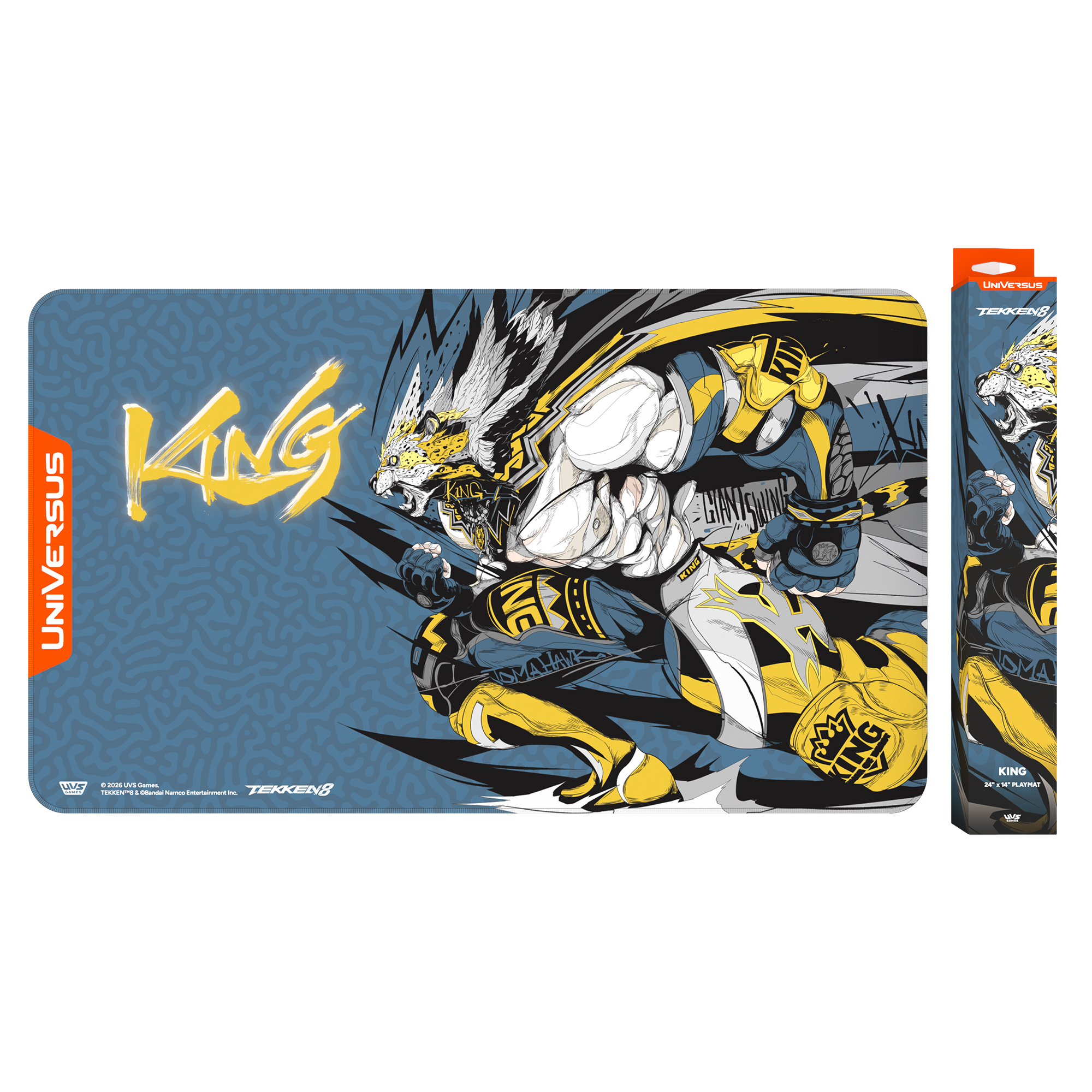 鉄拳　TEKKEN 8 プレイマット Tekken 8 UniVersus King Playmat