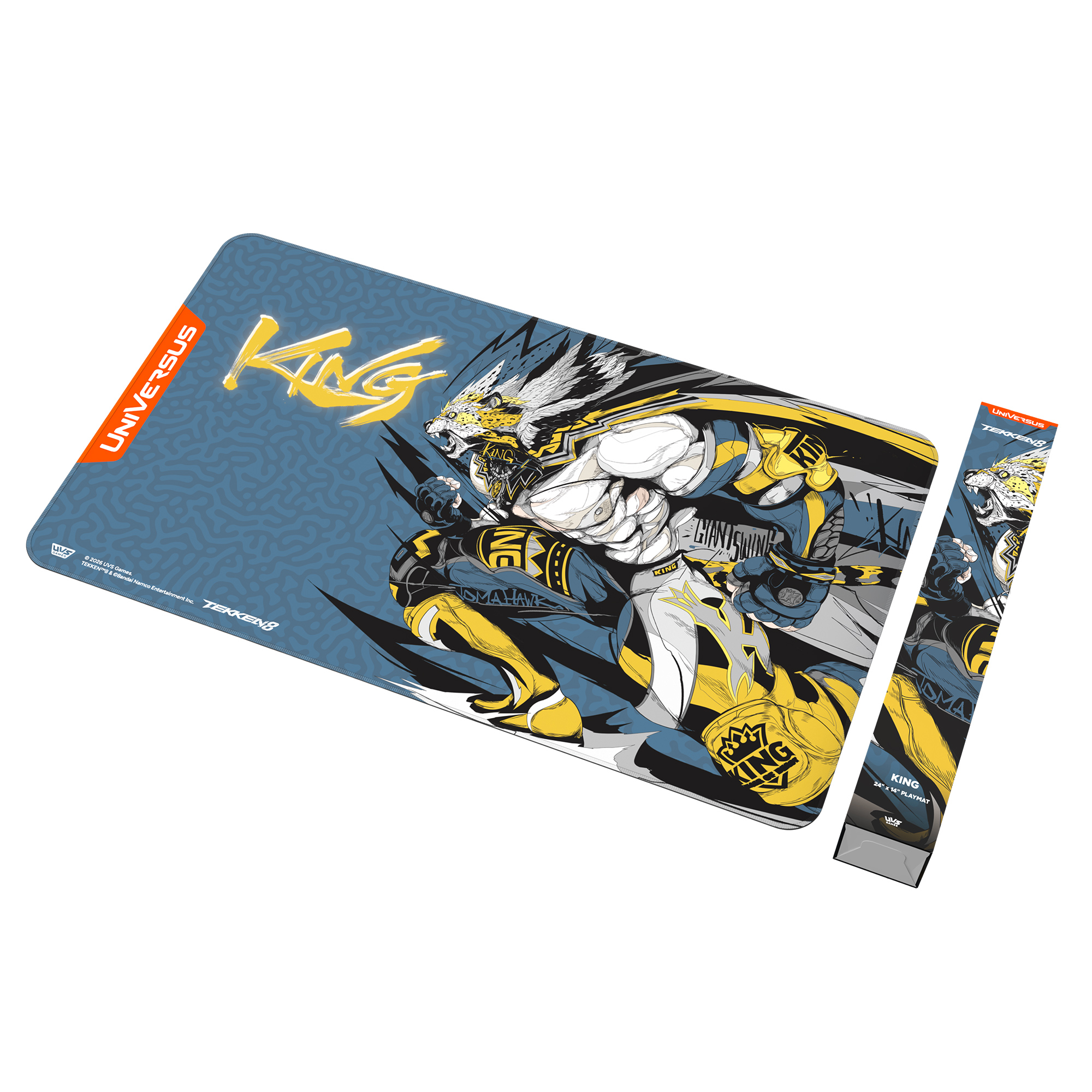 鉄拳　TEKKEN 8 プレイマット Tekken 8 UniVersus King Playmat