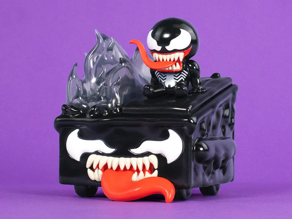 Marvel Venom Dumpster Fire Vinyl Figure Gallery Image 1