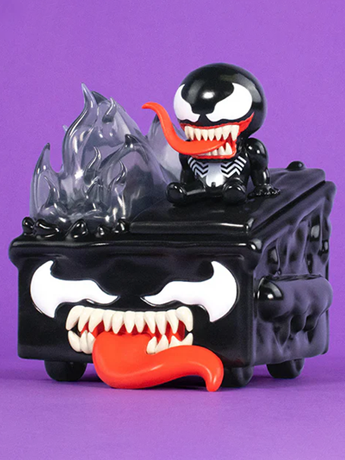 Image of Marvel Venom Dumpster Fire Vinyl Figure