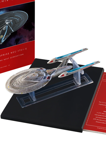 U.S.S. Enterprise NCC-1701-E 18インチ Star Trek: The Next Generation The Starship Library USS Enterprise