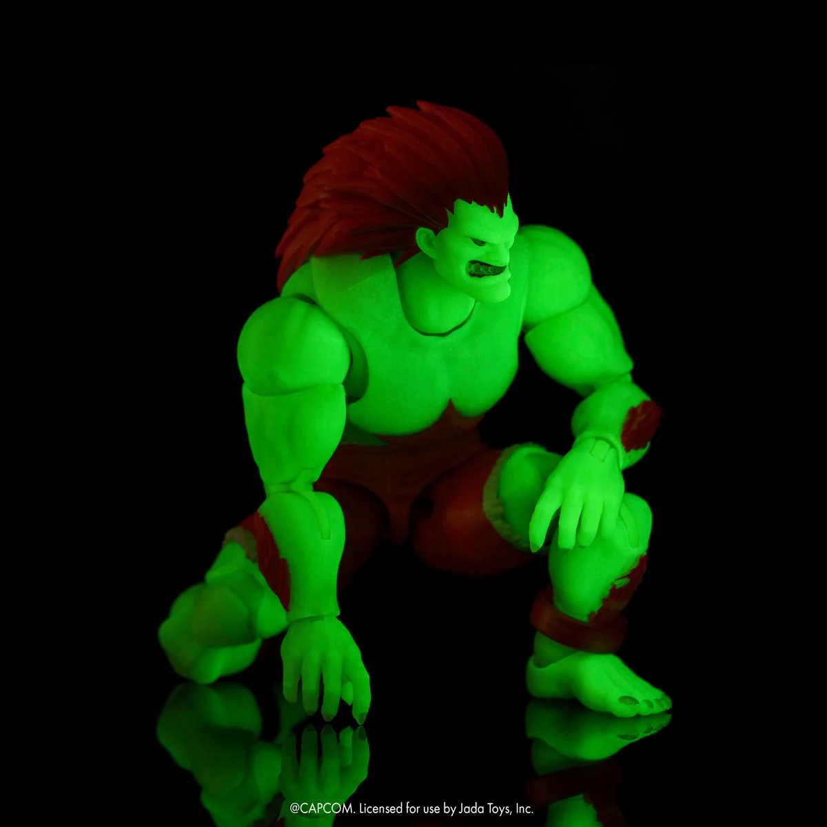 Ultra Street Fighter II: The Final Challengers Blanka (Glow in the Dark) 1/12 Scale Exclusive Action Figure Gallery Image 7