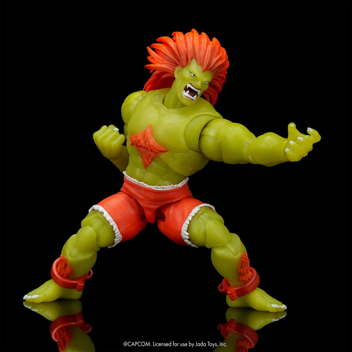 Ultra Street Fighter II: The Final Challengers Blanka (Glow in the Dark) 1/12 Scale Exclusive Action Figure Gallery Image 3