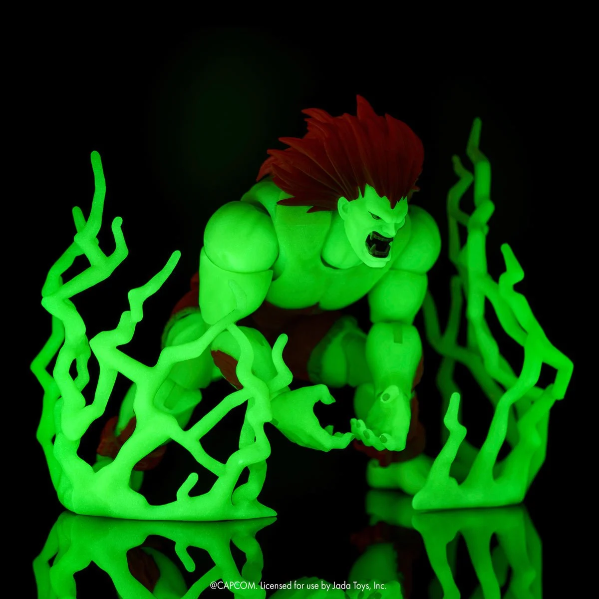 Ultra Street Fighter II: The Final Challengers Blanka (Glow in the Dark) 1/12 Scale Exclusive Action Figure Gallery Image 8