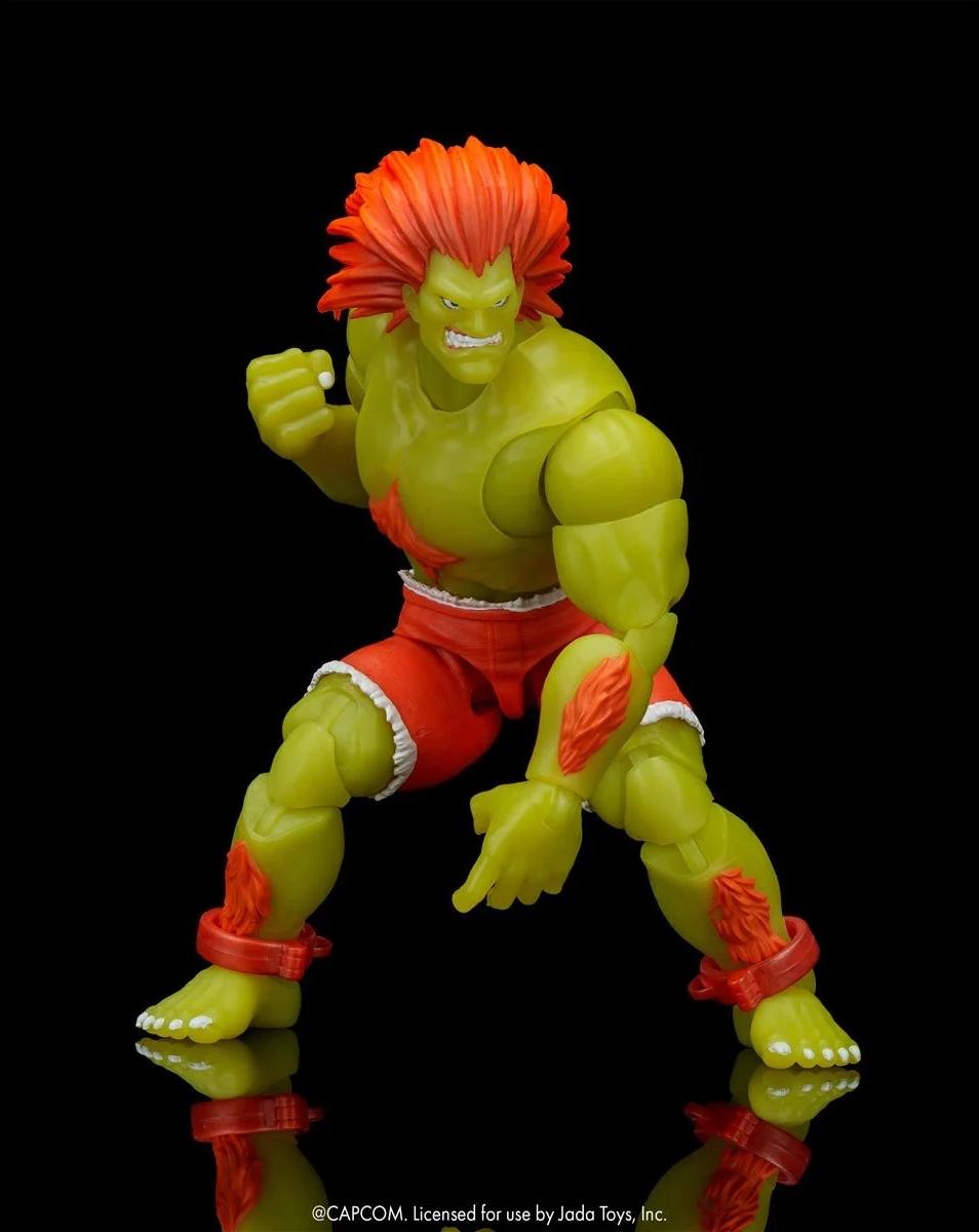 Ultra Street Fighter II: The Final Challengers Blanka (Glow in the Dark) 1/12 Scale Exclusive Action Figure Gallery Image 4