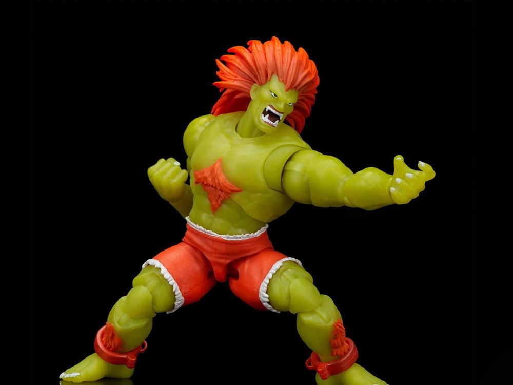 Ultra Street Fighter II: The Final Challengers Blanka (Glow in the Dark) 1/12 Scale Exclusive Action Figure Gallery Image 1