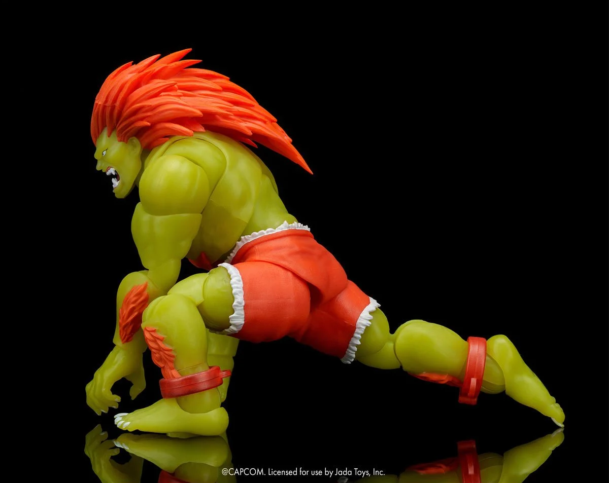 Ultra Street Fighter II: The Final Challengers Blanka (Glow in the Dark) 1/12 Scale Exclusive Action Figure Gallery Image 5