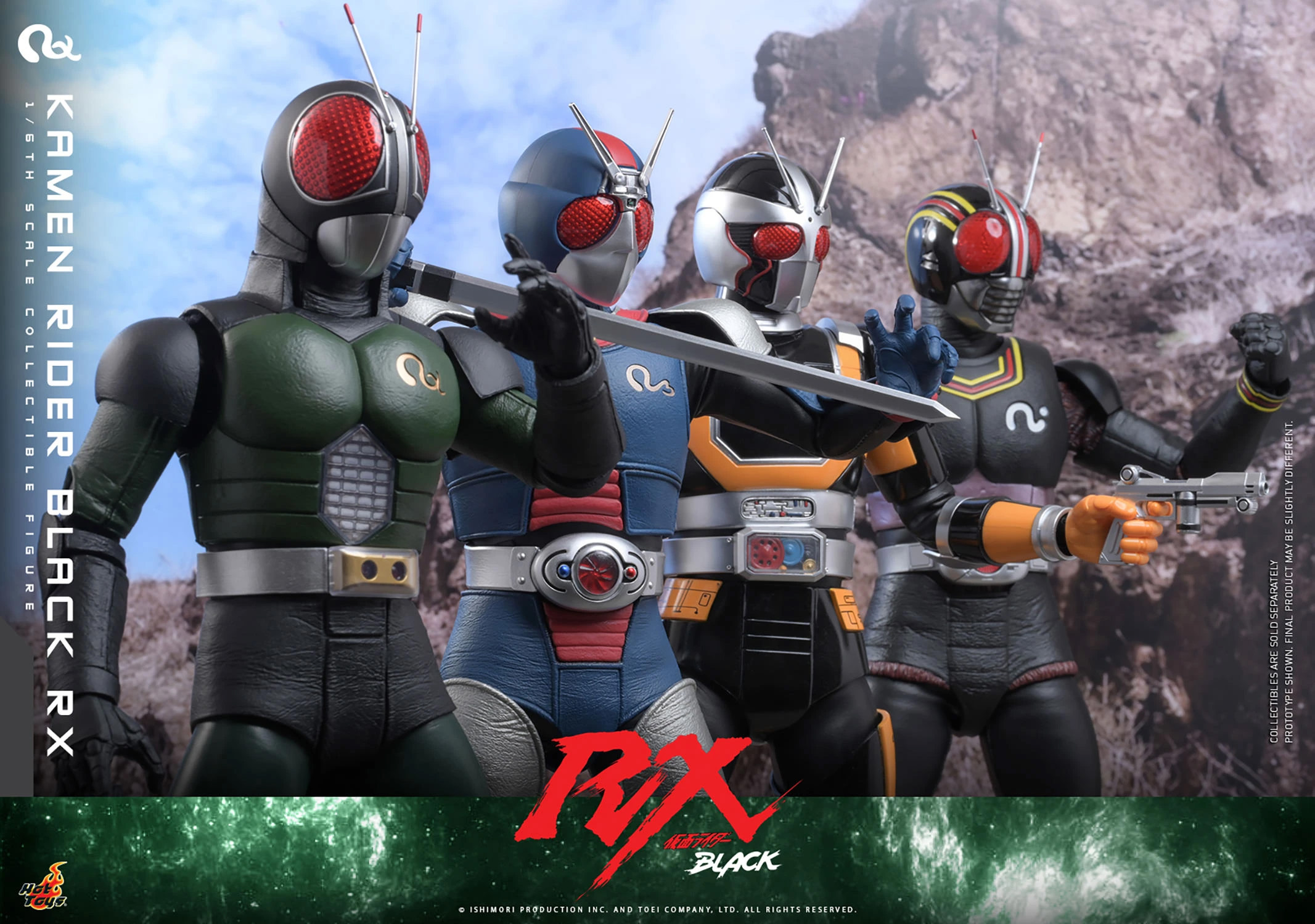 Kamen Rider Black RX TMS179 Kamen Rider Black RX 1/6th Scale Collectible Figure Gallery Image 19