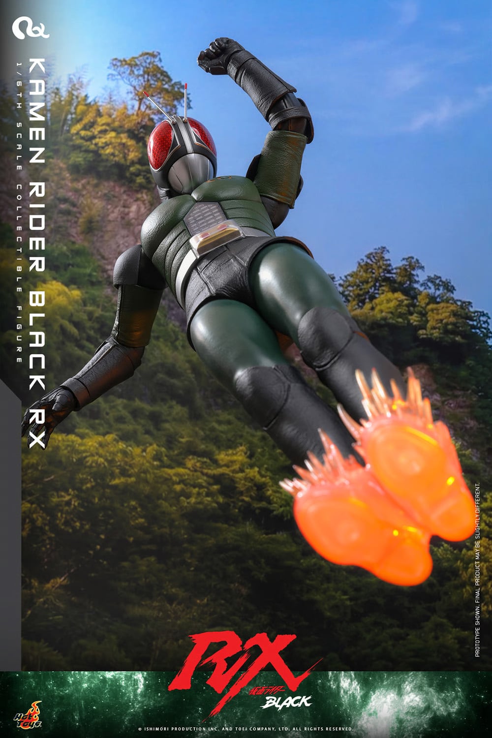 Kamen Rider Black RX TMS179 Kamen Rider Black RX 1/6th Scale Collectible Figure Gallery Image 8