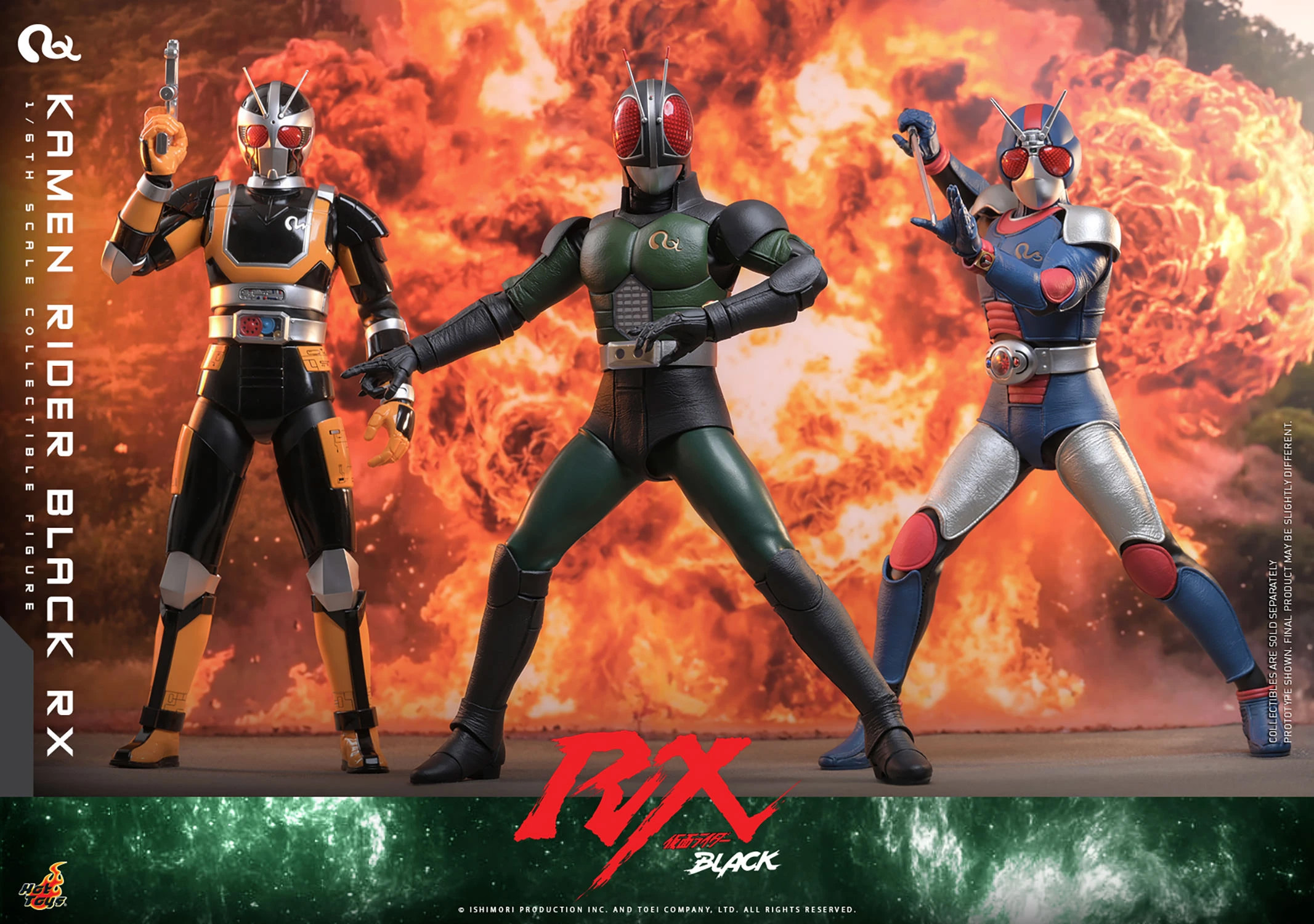 Kamen Rider Black RX TMS179 Kamen Rider Black RX 1/6th Scale Collectible Figure Gallery Image 21