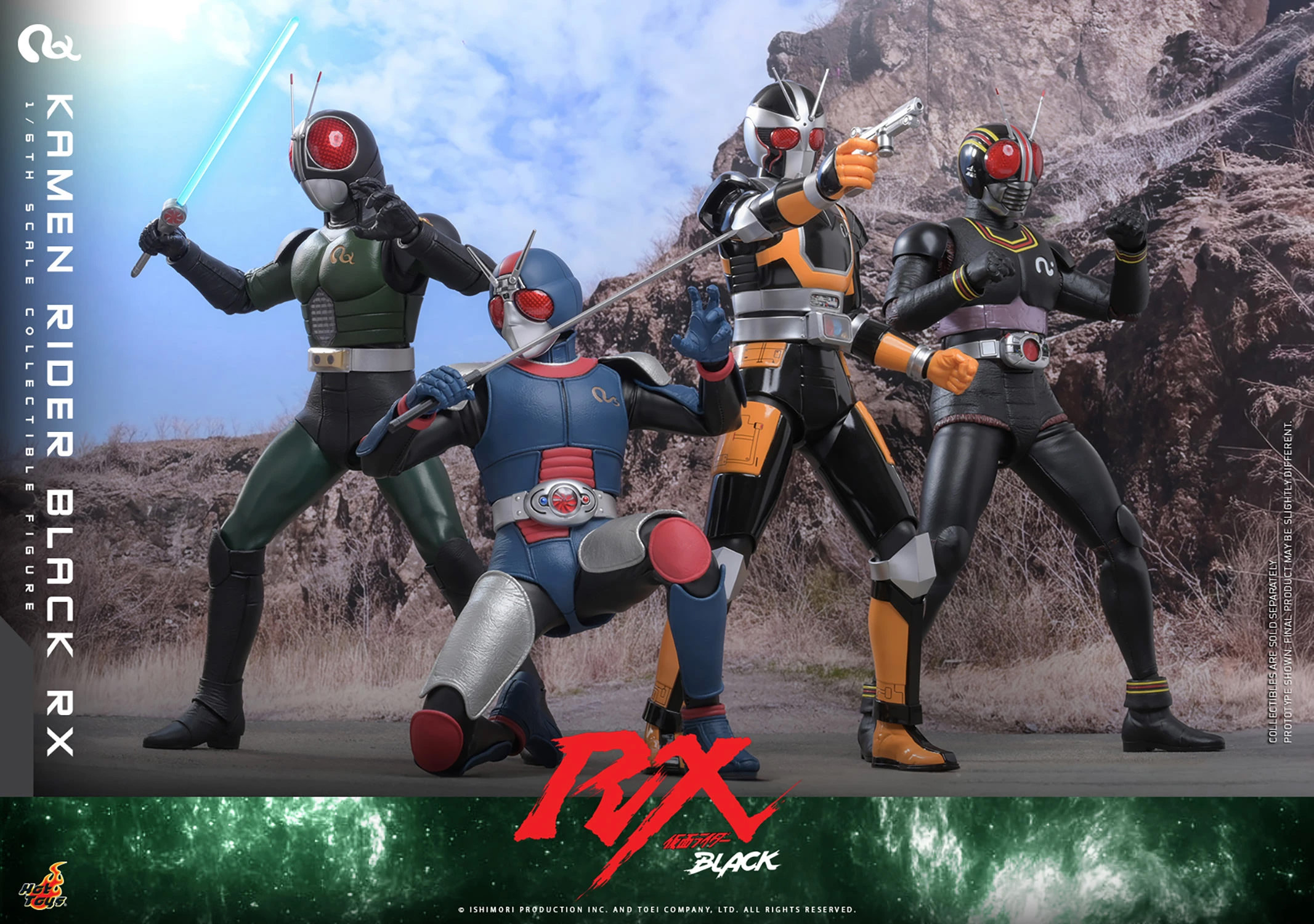 Kamen Rider Black RX TMS179 Kamen Rider Black RX 1/6th Scale Collectible Figure Gallery Image 20