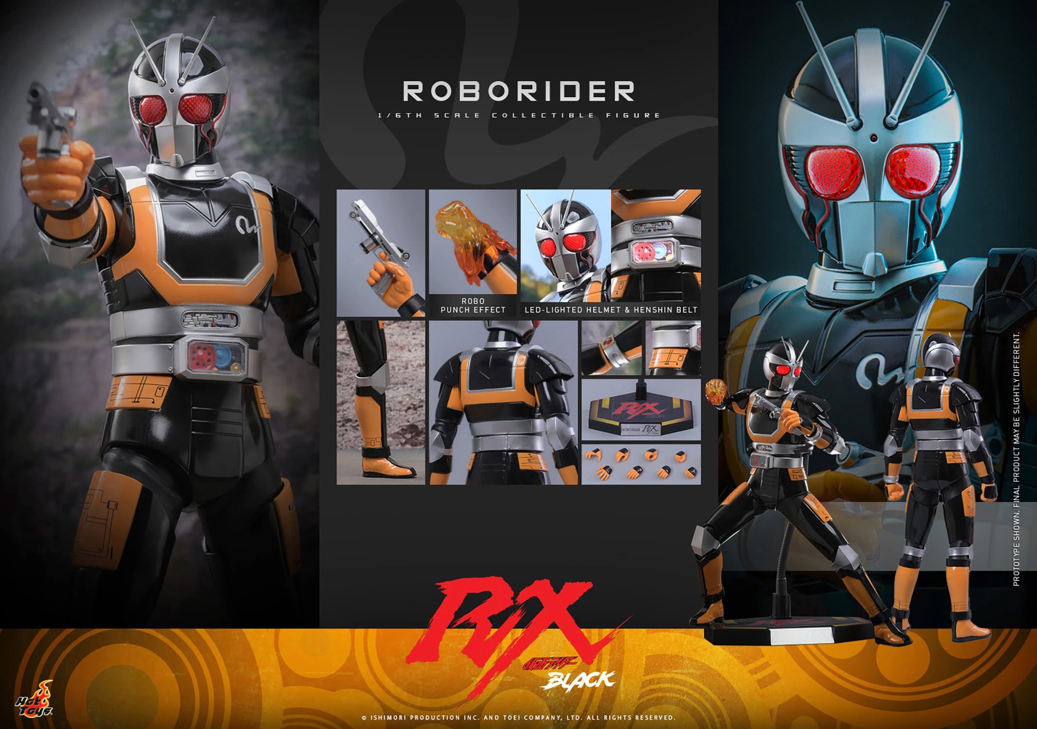 Kamen Rider Black RX TMS181 RoboRider 1/6th Scale Collectible Figure Gallery Image 21