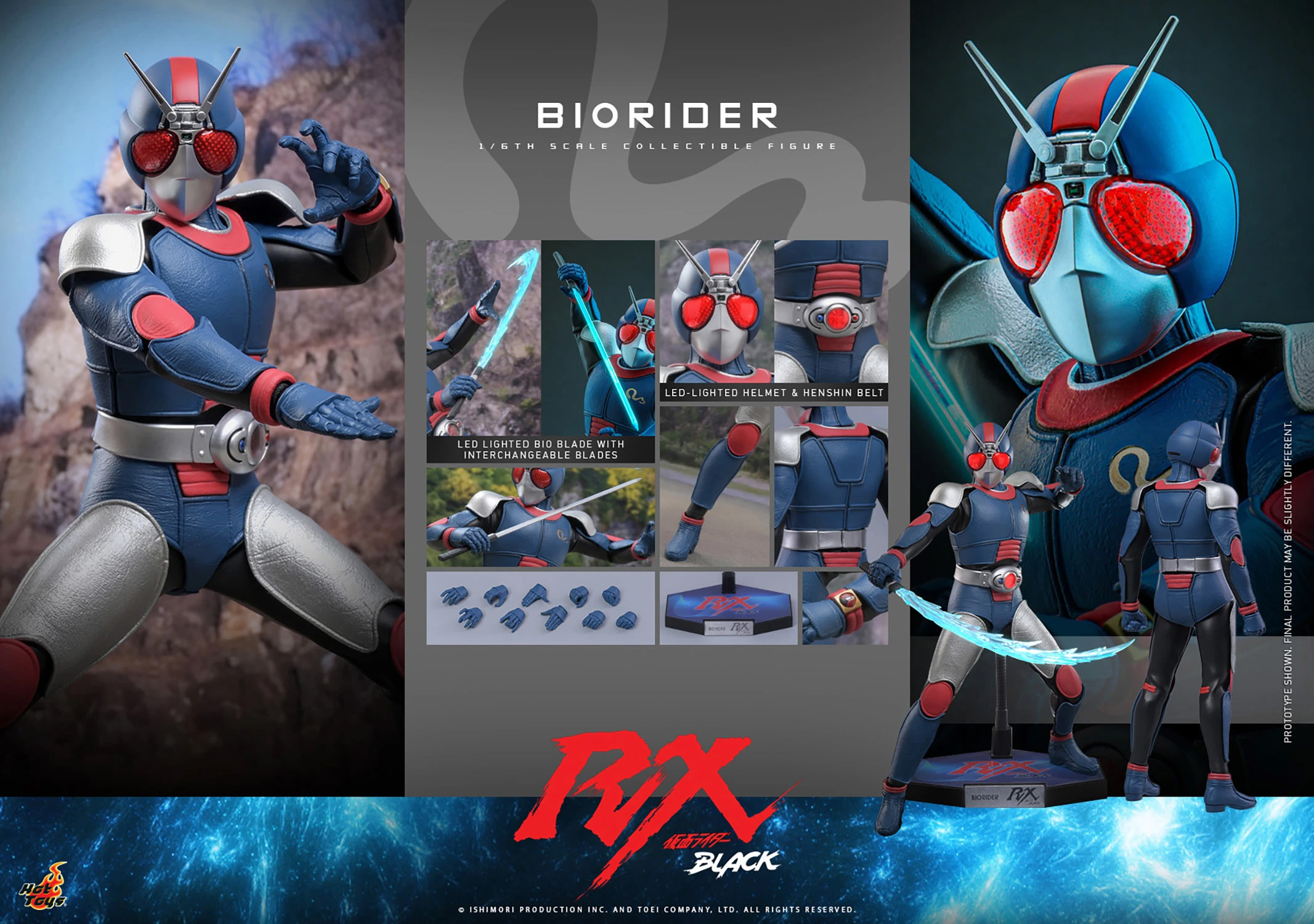 Kamen Rider Black RX TMS180 BioRider 1/6th Scale Collectible Figure Gallery Image 20