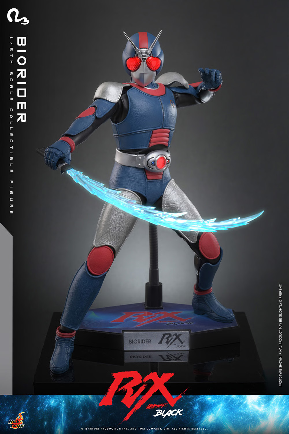 Kamen Rider Black RX TMS180 BioRider 1/6th Scale Collectible Figure Gallery Image 17