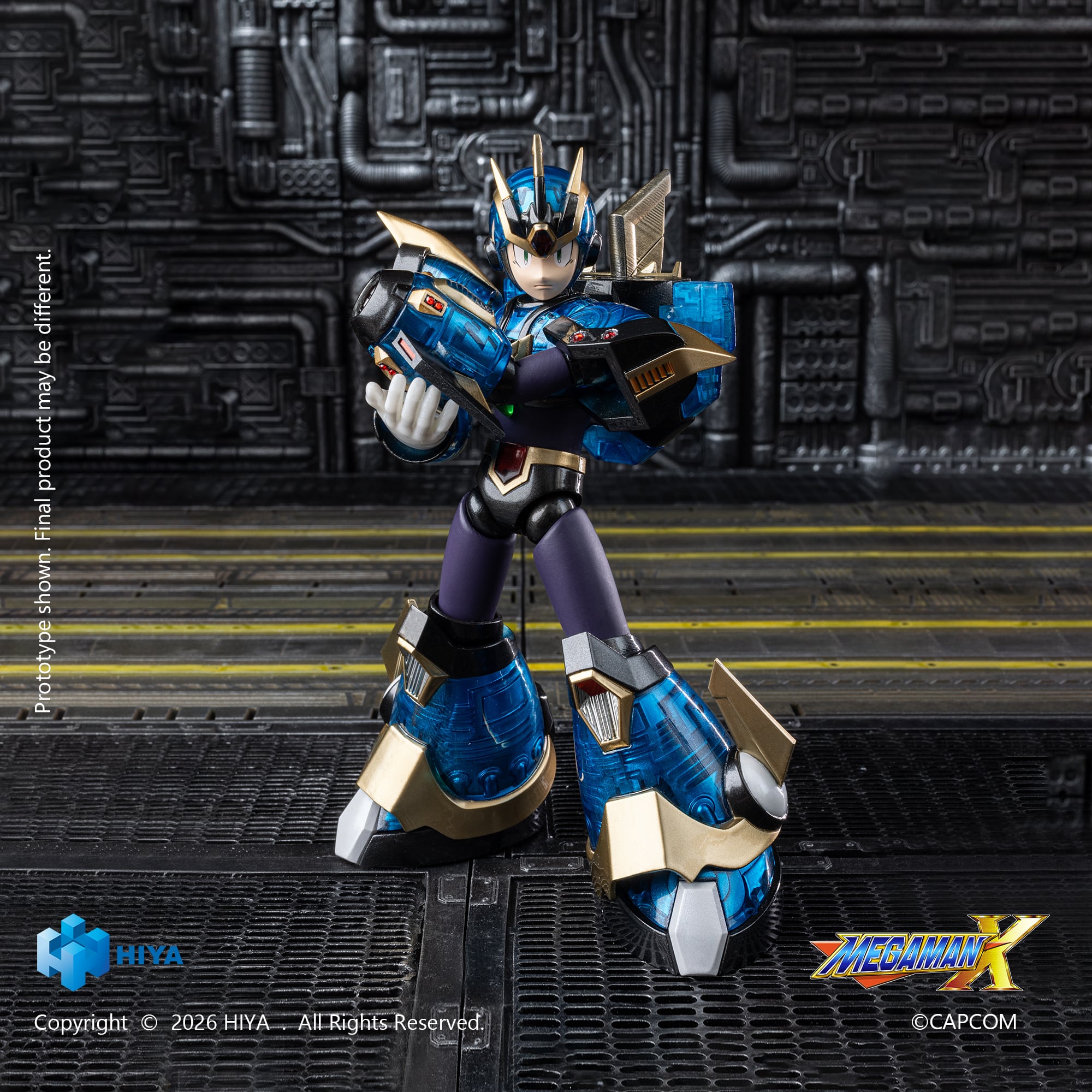 Mega Man X Exquisite Basic X (Ultimate Armor Ver.) Action Figure Gallery Image 5
