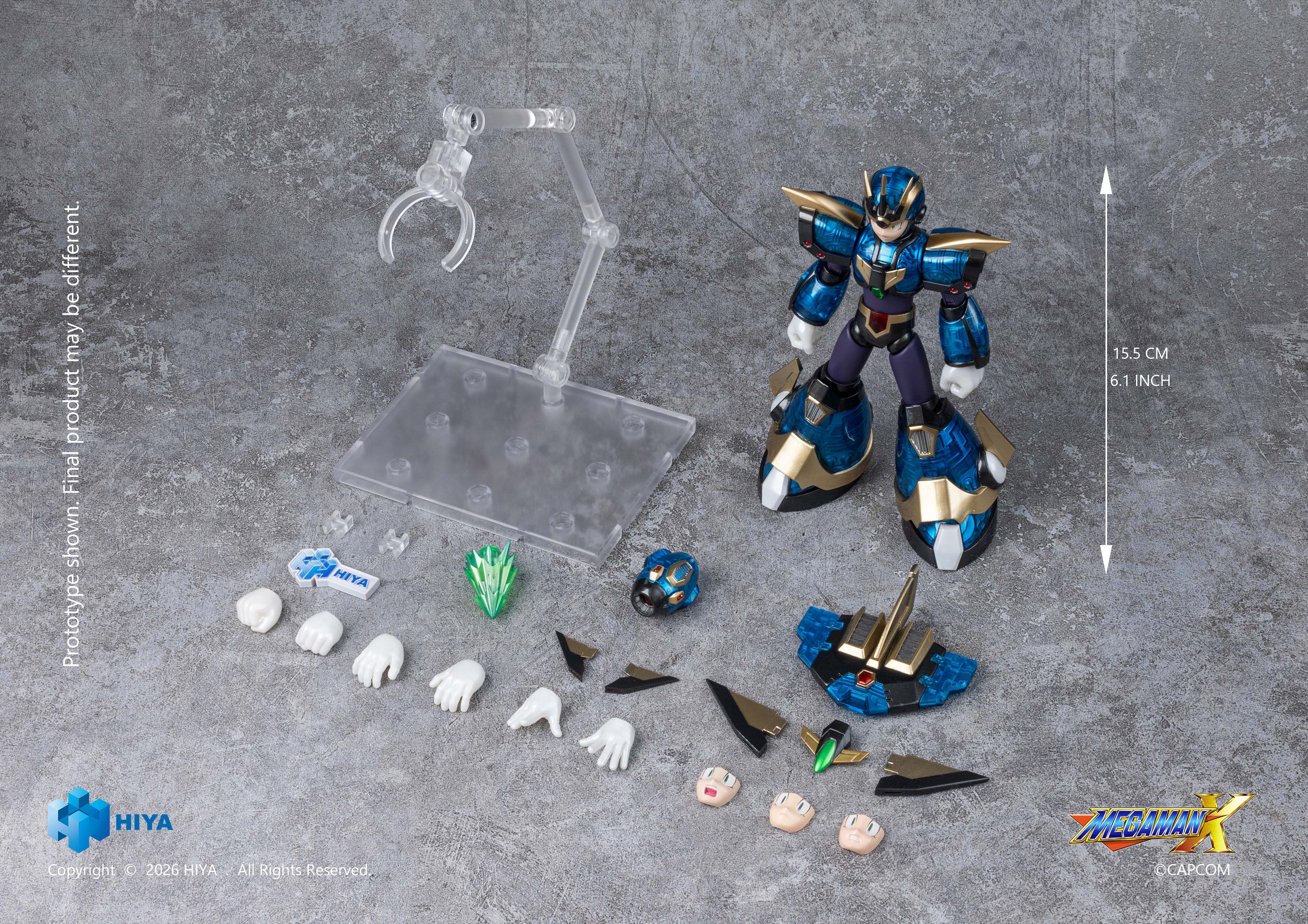 Mega Man X Exquisite Basic X (Ultimate Armor Ver.) Action Figure Gallery Image 12