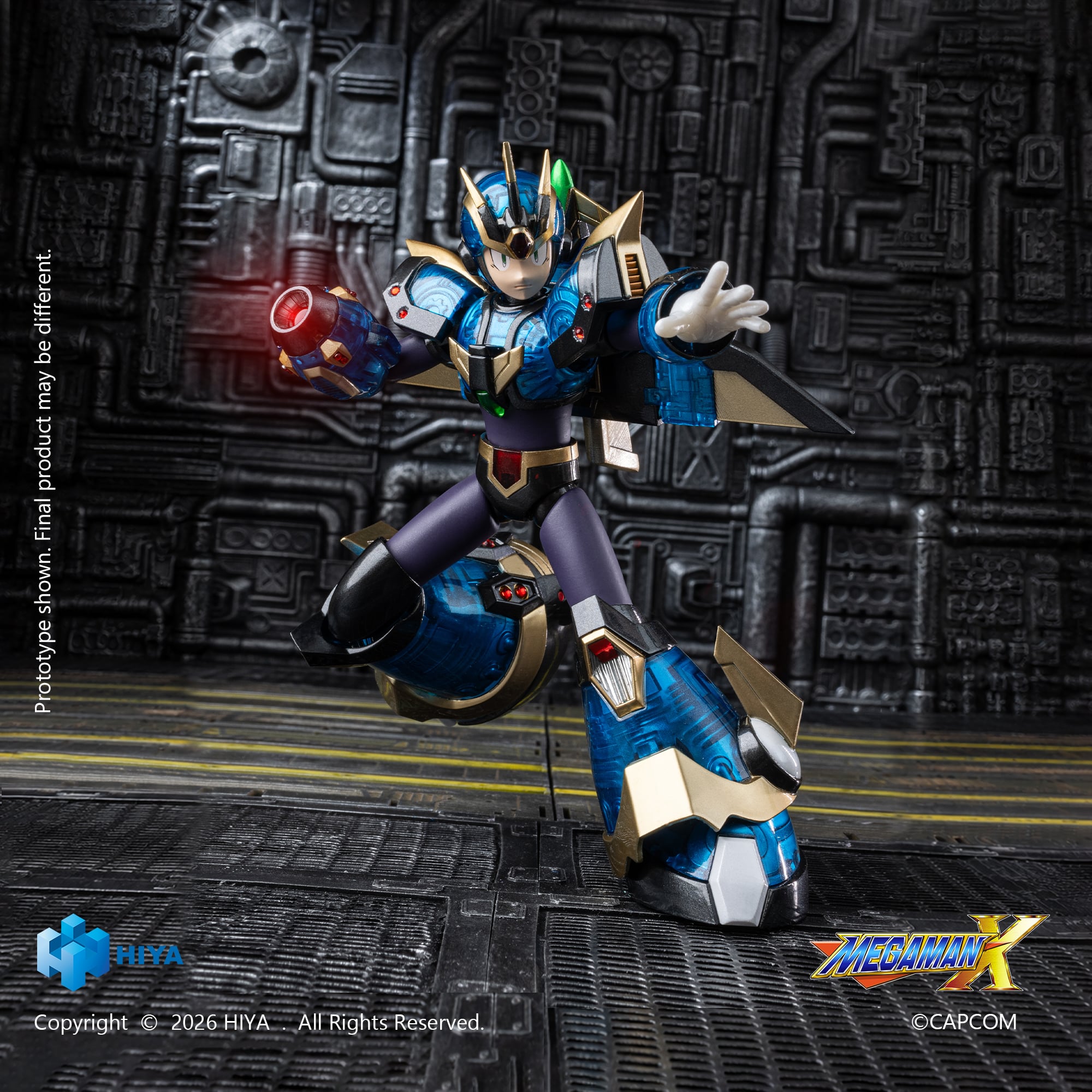 Mega Man X Exquisite Basic X (Ultimate Armor Ver.) Action Figure Gallery Image 6