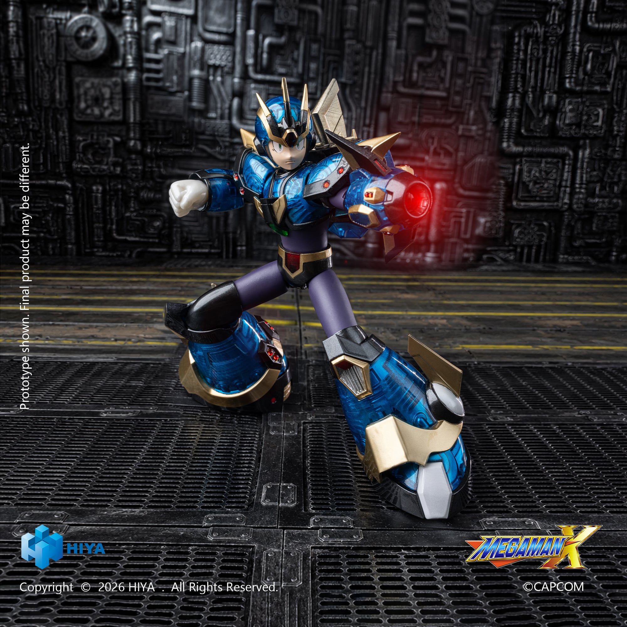 Mega Man X Exquisite Basic X (Ultimate Armor Ver.) Action Figure Gallery Image 7