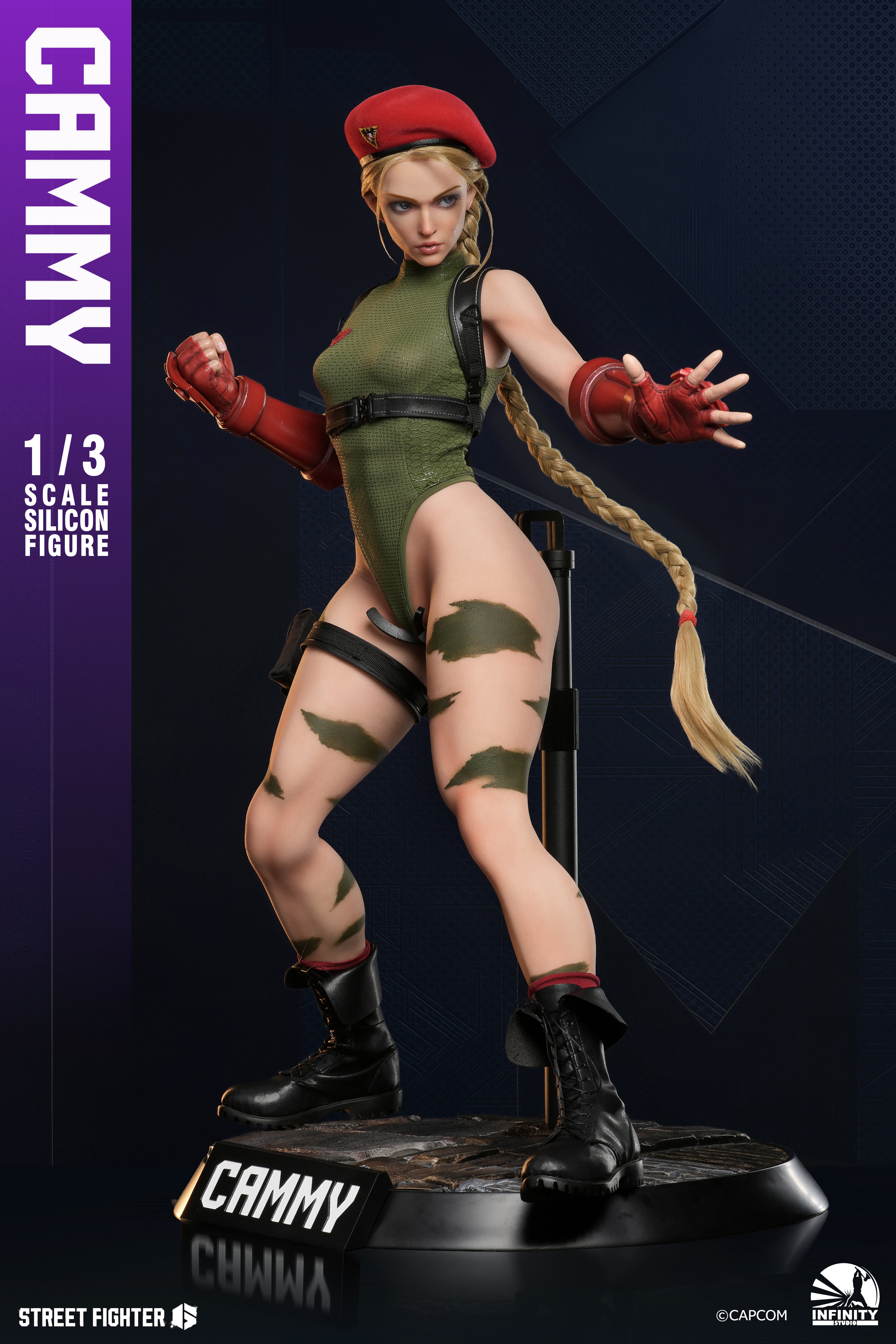 Street Fighter 6 Cammy 1/3 Scale Action Figure (With Bonus) Gallery Image 6