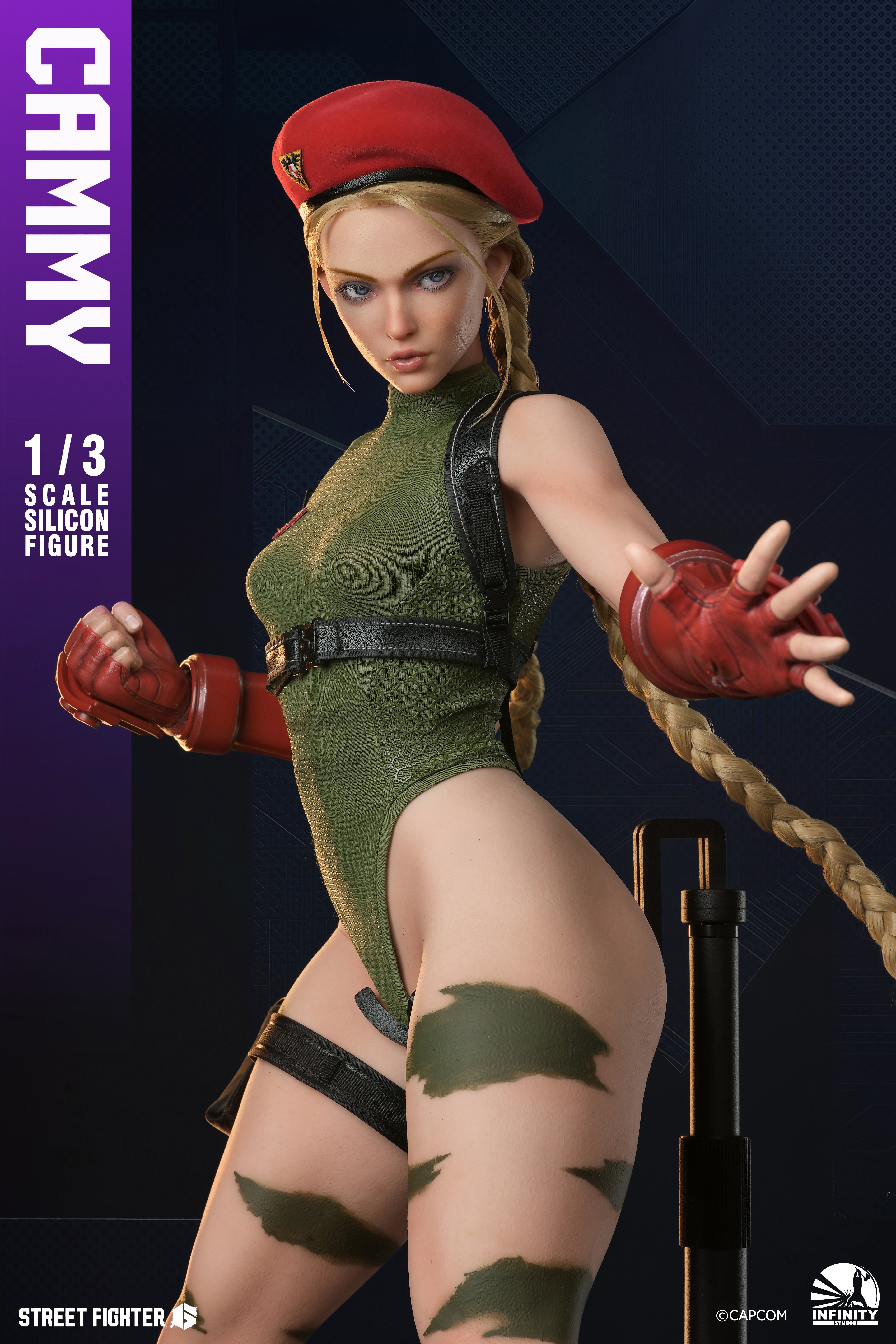 Street Fighter 6 Cammy 1/3 Scale Action Figure (With Bonus) Gallery Image 7