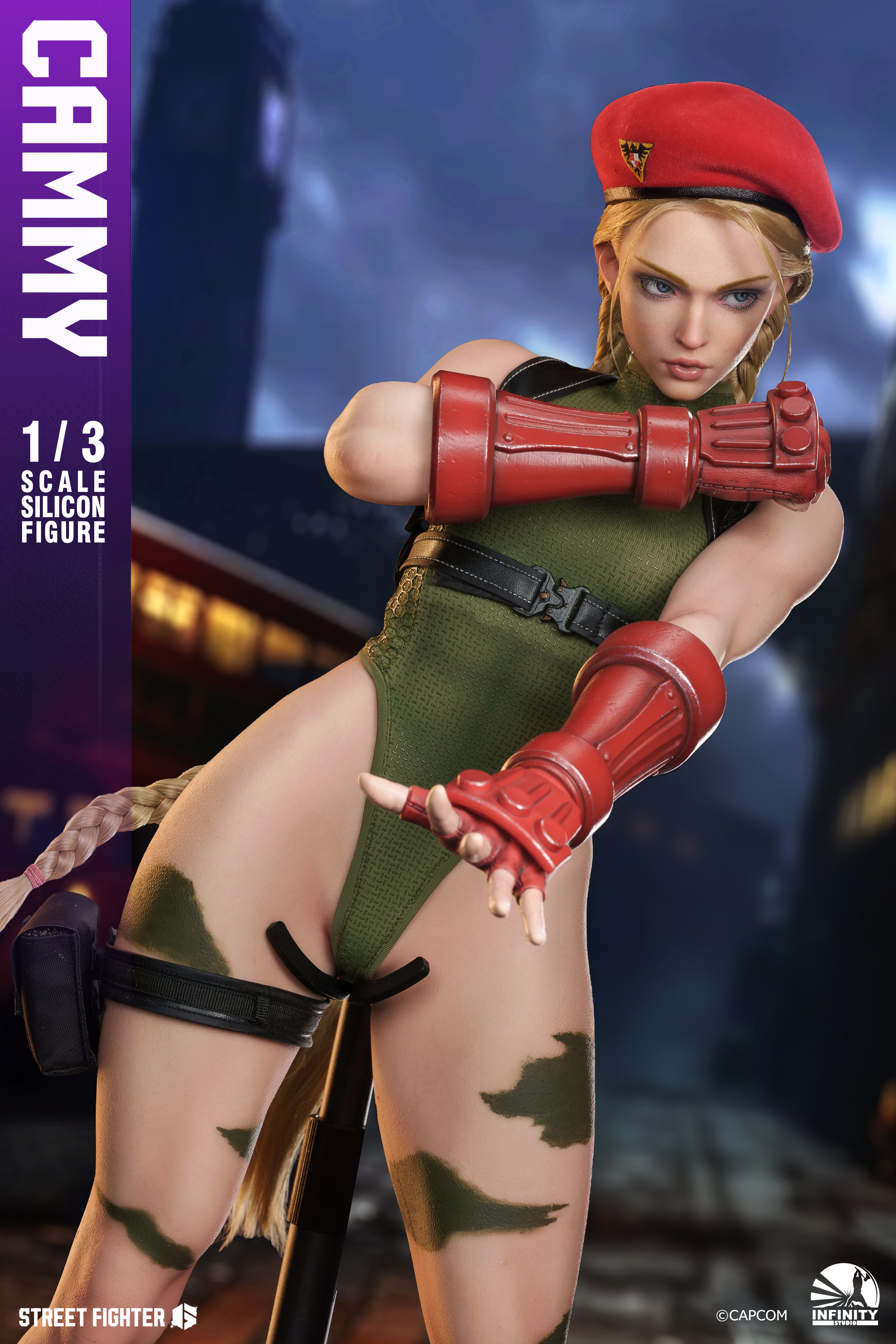 Street Fighter 6 Cammy 1/3 Scale Action Figure (With Bonus) Gallery Image 3