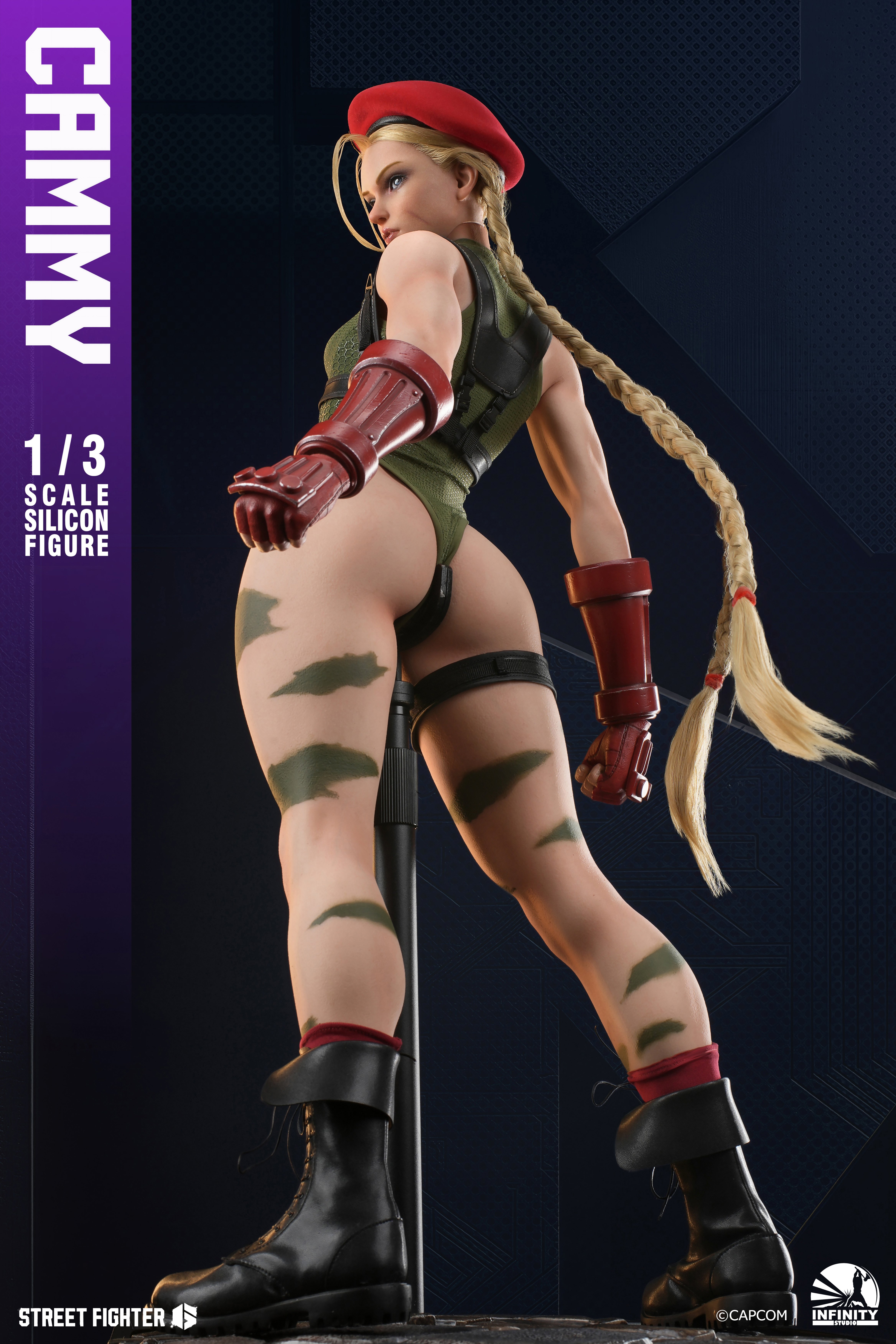Street Fighter 6 Cammy 1/3 Scale Action Figure (With Bonus) Gallery Image 9