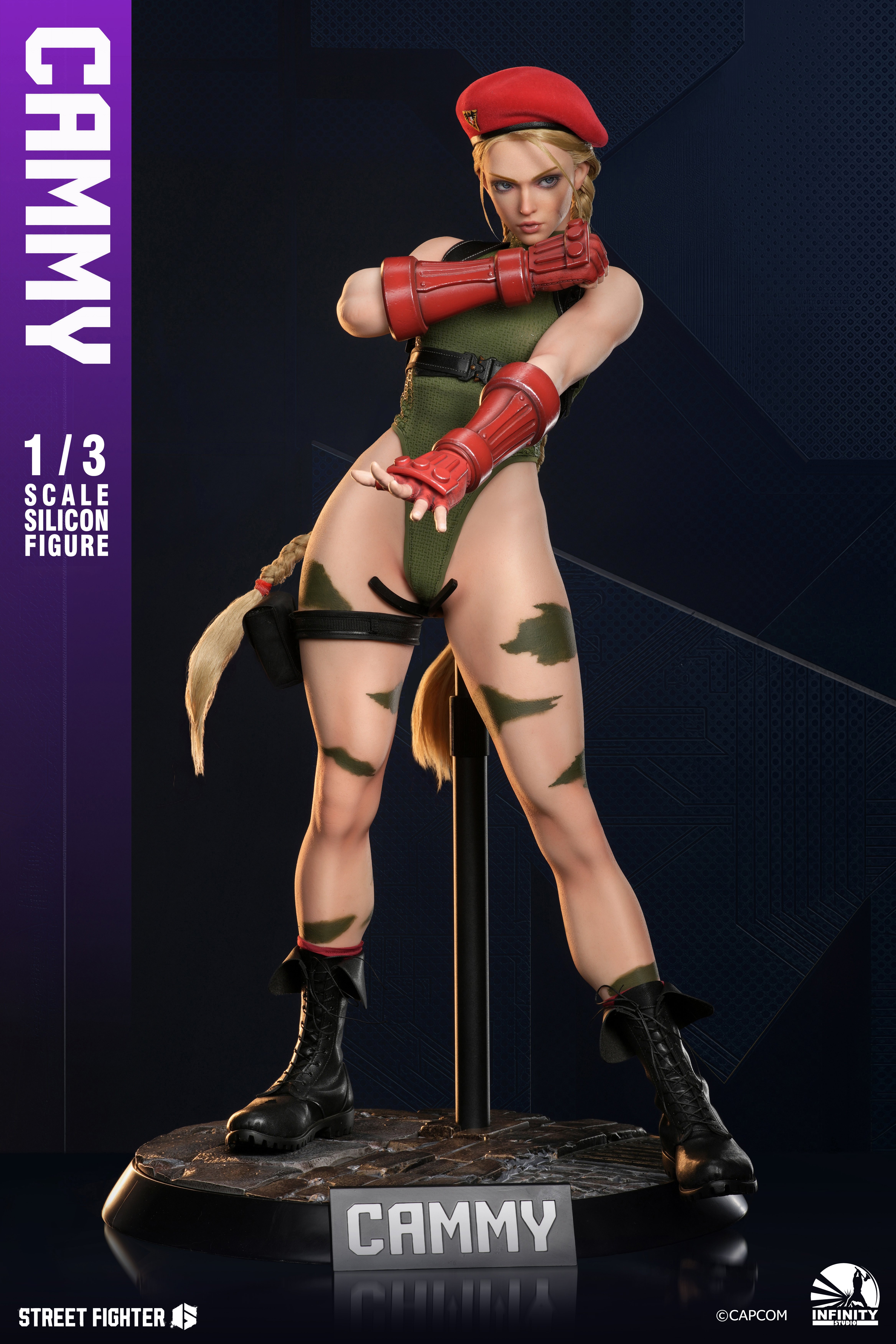 Street Fighter 6 Cammy 1/3 Scale Action Figure (With Bonus) Gallery Image 4