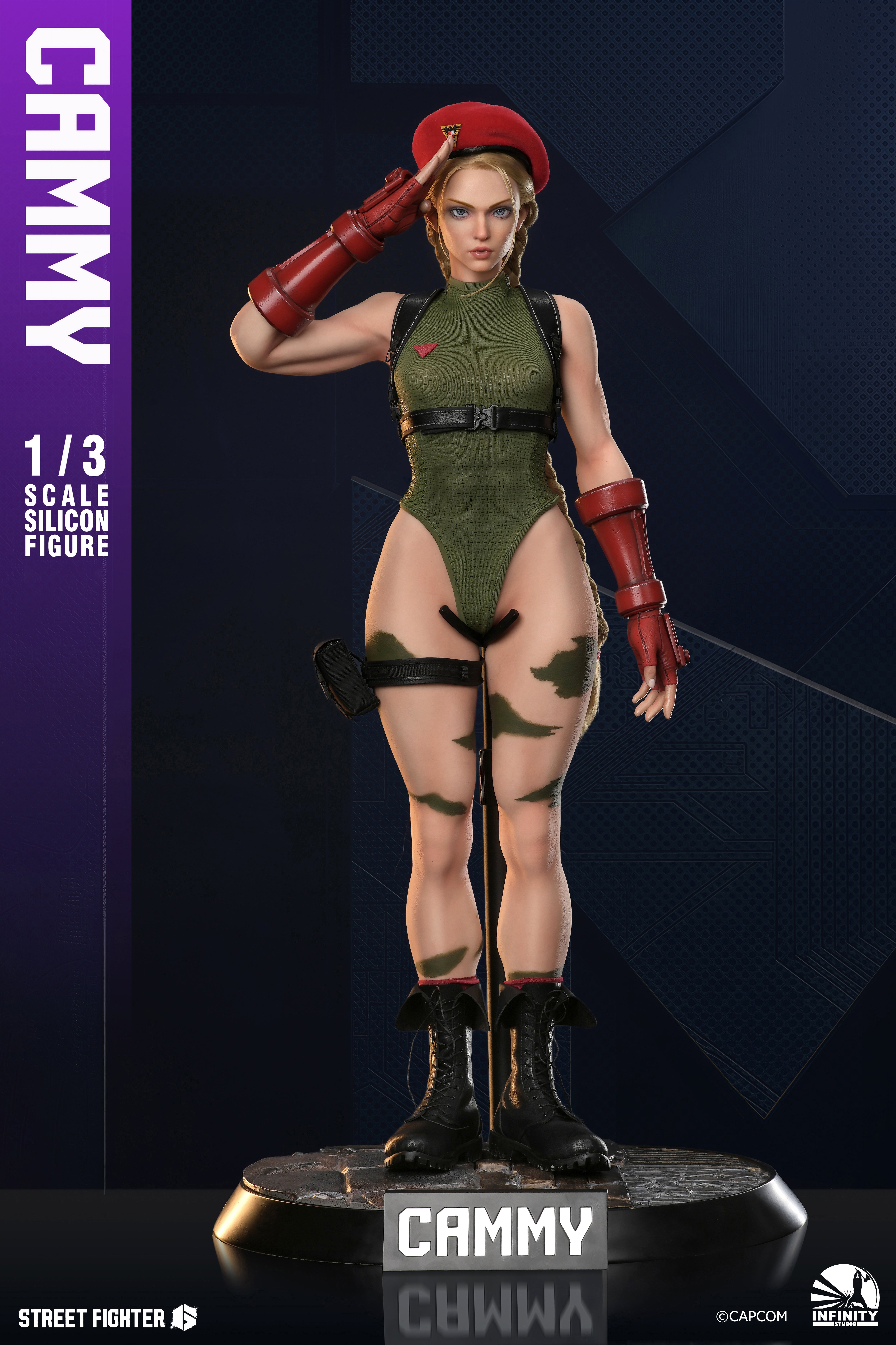 Street Fighter 6 Cammy 1/3 Scale Action Figure (With Bonus) Gallery Image 14