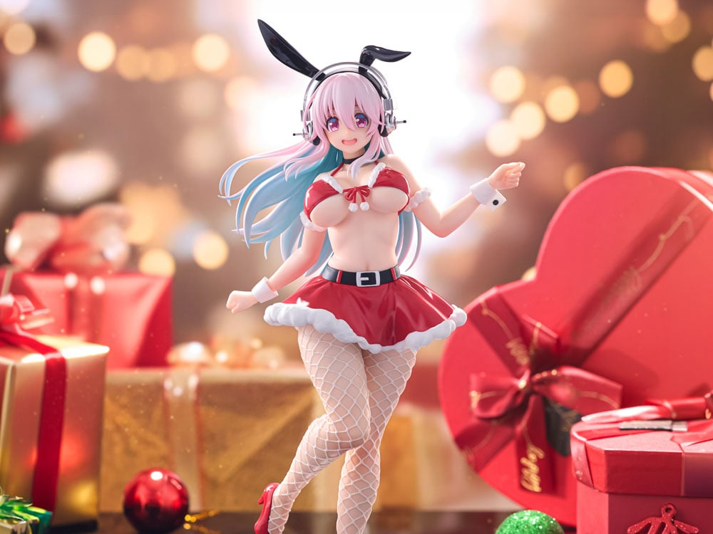 Nitroplus BiCute Bunnies Super Sonico (Santa Ver.) Figure Gallery Image 1