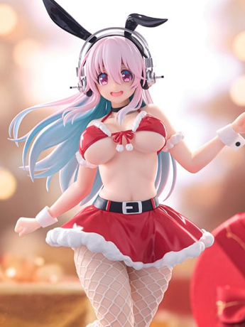 Image of Nitroplus BiCute Bunnies Super Sonico (Santa Ver.) Figure
