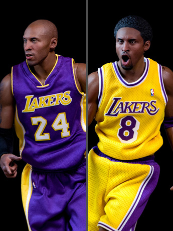 NBA Real Masterpiece Kobe Bryant 1/6 Scale Figures Two Pack