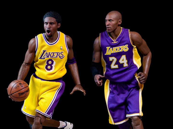 Kobe  NBA 1/6  フィギュア  ボールスター Enterbay Real Masterpieces 1/6 NBA LA Lakers Kobe Bryant Sixth
