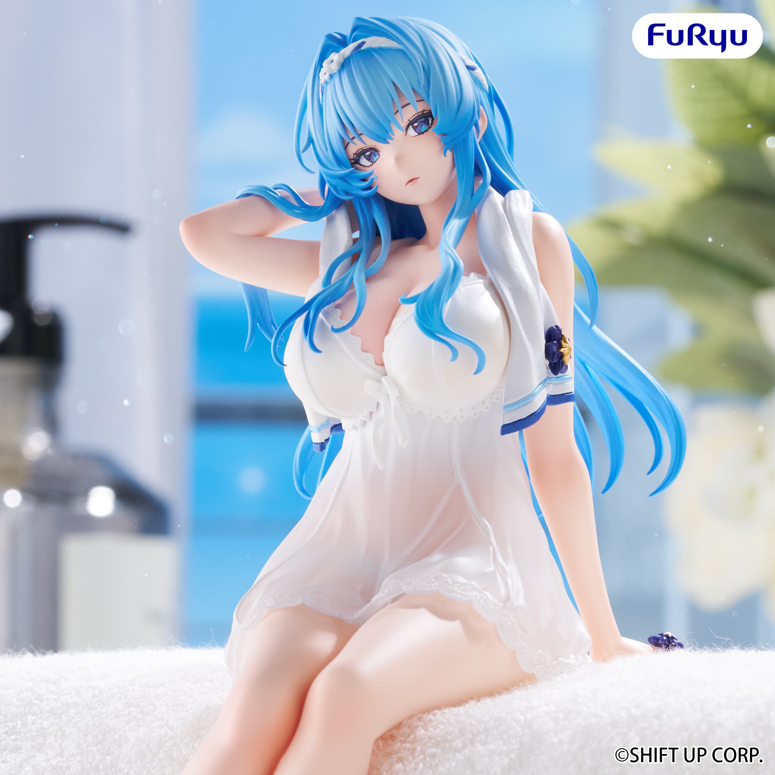 Goddess of Victory: Nikke Helm: After Shower Noodle Stopper Figure Gallery Image 6