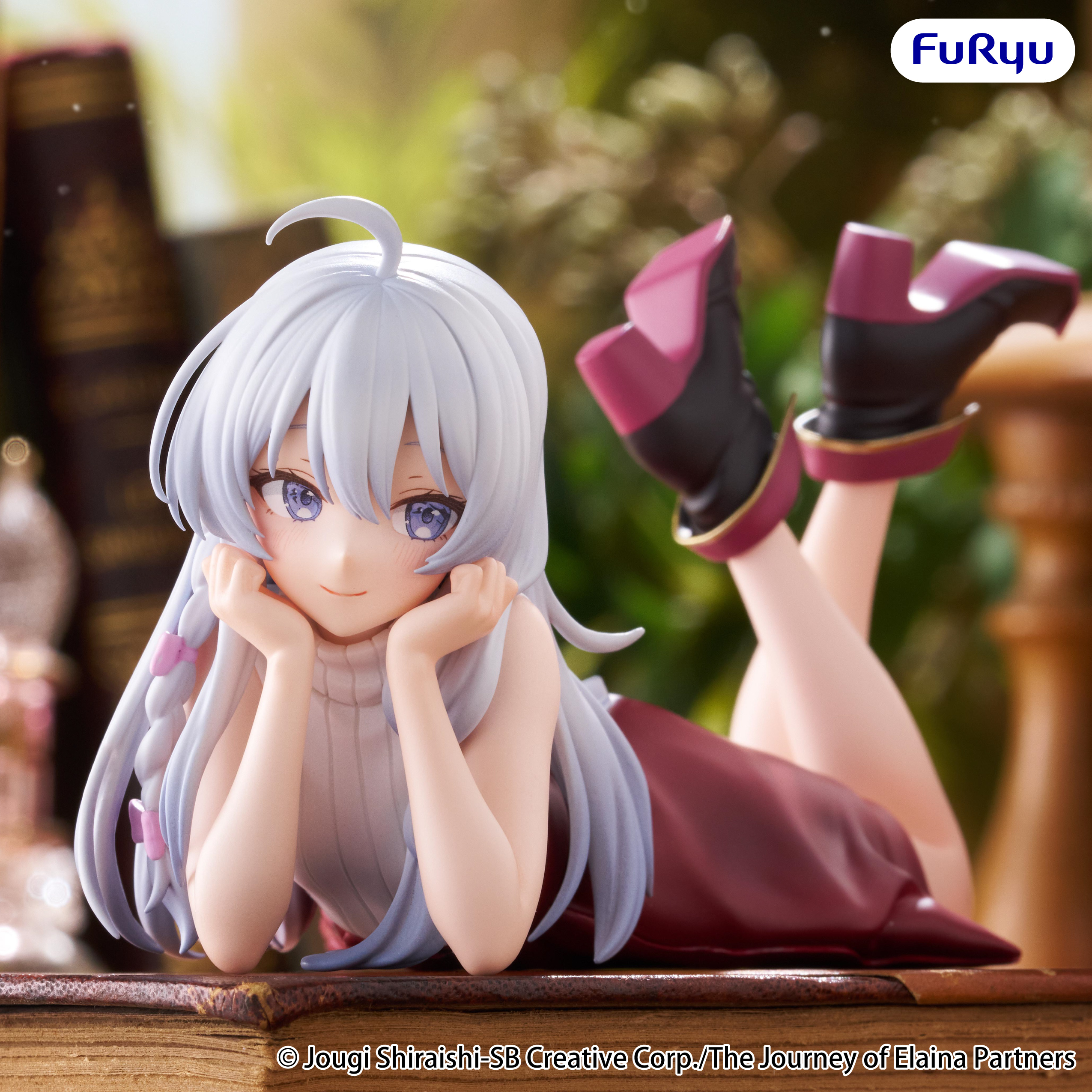 Wandering Witch: The Journey of Elaina Elaina (Lying Down Ver.) Noodle Stopper Figure Gallery Image 5