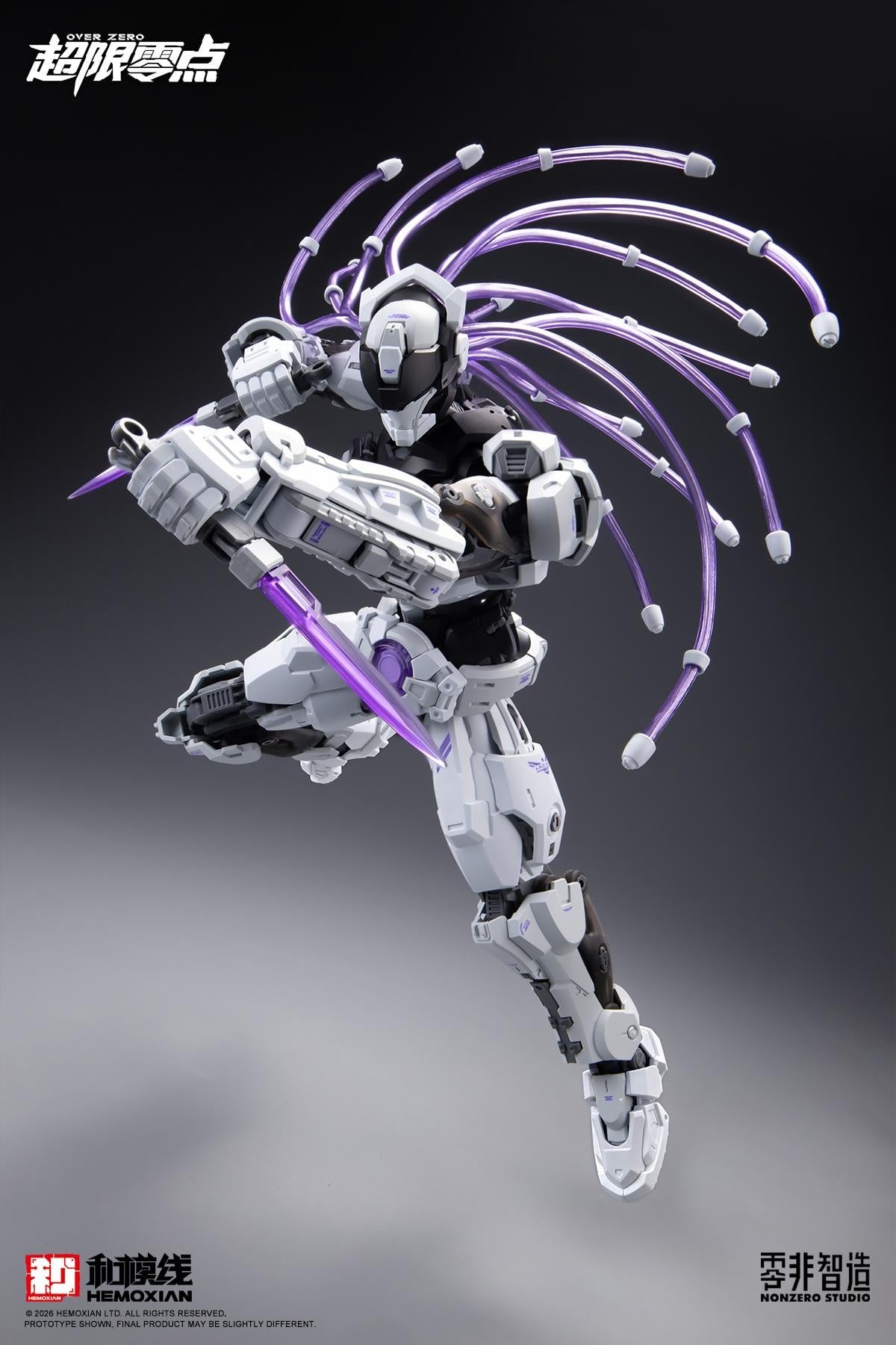 Over Zero Series Baki (Overdrive Ver.) 1/10 Scale Model Kit Gallery Image 9