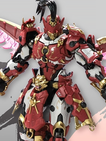 Image of CangDao CD-AS-03EX Guardian-Sentinel of Rosefinch (Deluxe Ver.) 1/100 Scale Action Figure