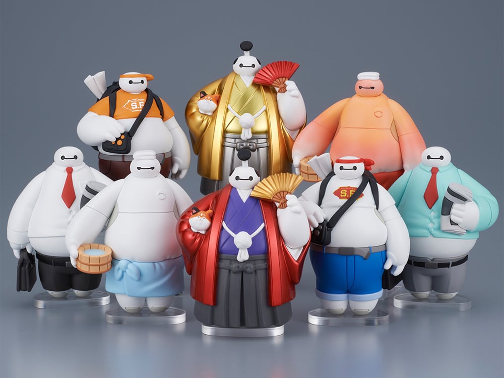 Big Hero 6 Perihapi! Baymax Costume Collection Box of 8 Random Figures