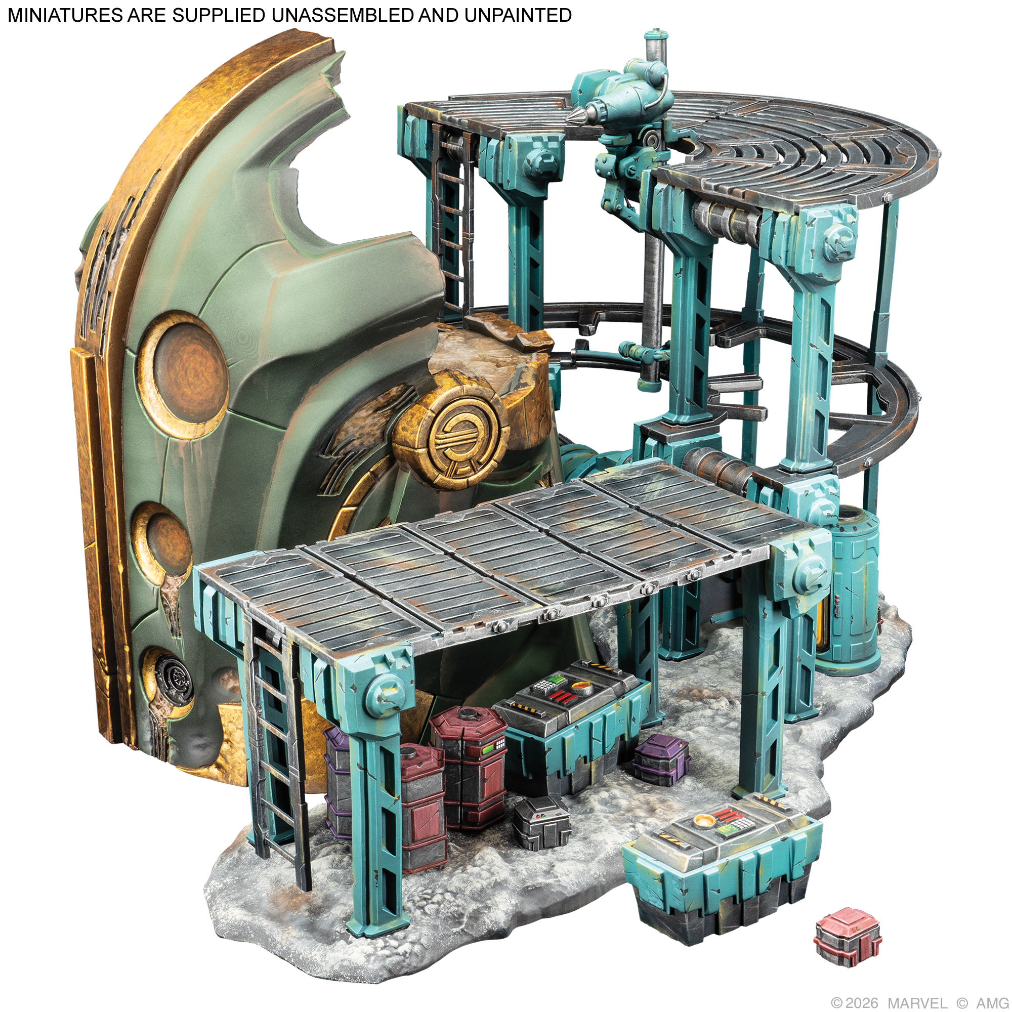 Marvel Crisis Protocol Cosmic Motherlode Terrain Pack