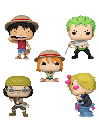 One Piece Pop! Animation Monkey D. Luffy, Roronoa Zoro, Nami