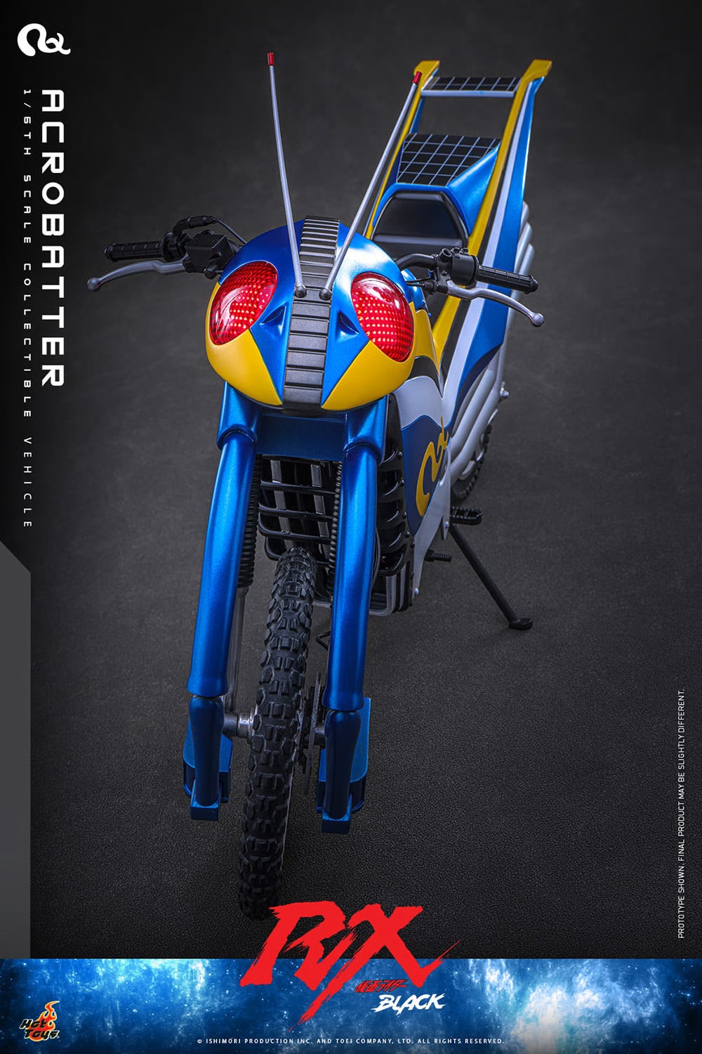 Kamen Rider Black RX TMS182 Acrobatter 1/6 Scale Vehicle Accessory Gallery Image 6