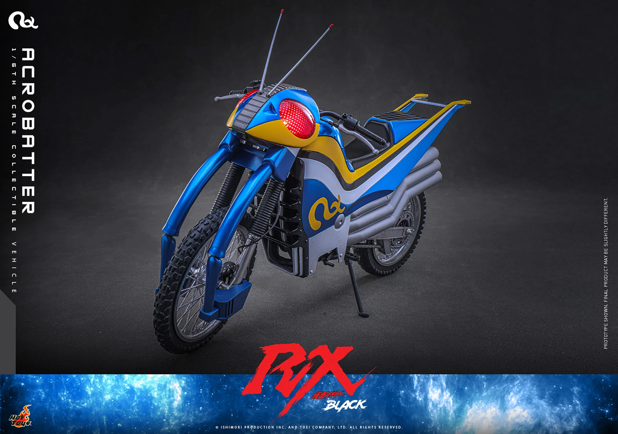 Kamen Rider Black RX TMS182 Acrobatter 1/6 Scale Vehicle Accessory Gallery Image 12