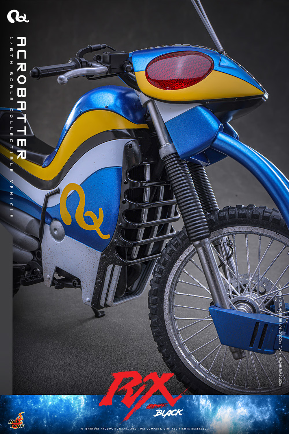 Kamen Rider Black RX TMS182 Acrobatter 1/6 Scale Vehicle Accessory Gallery Image 8