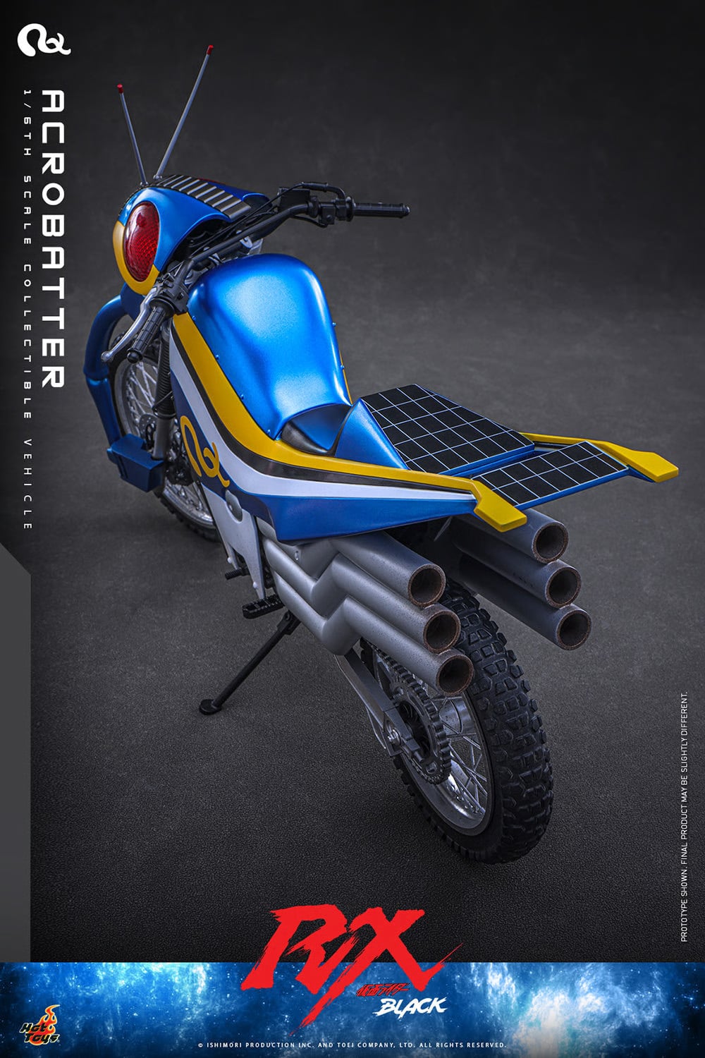 Kamen Rider Black RX TMS182 Acrobatter 1/6 Scale Vehicle Accessory Gallery Image 7